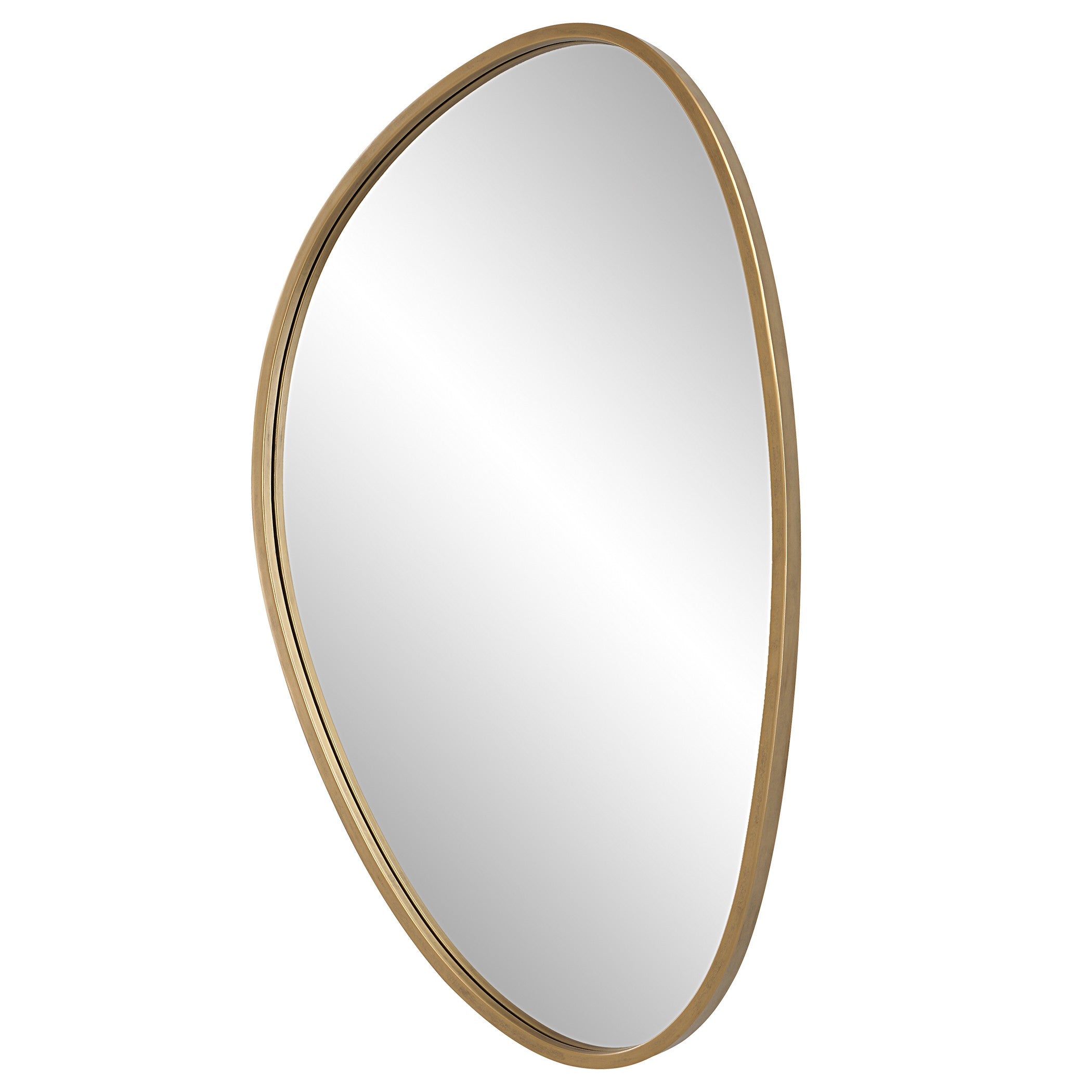 Boomerang Gold Mirror by Uttermost