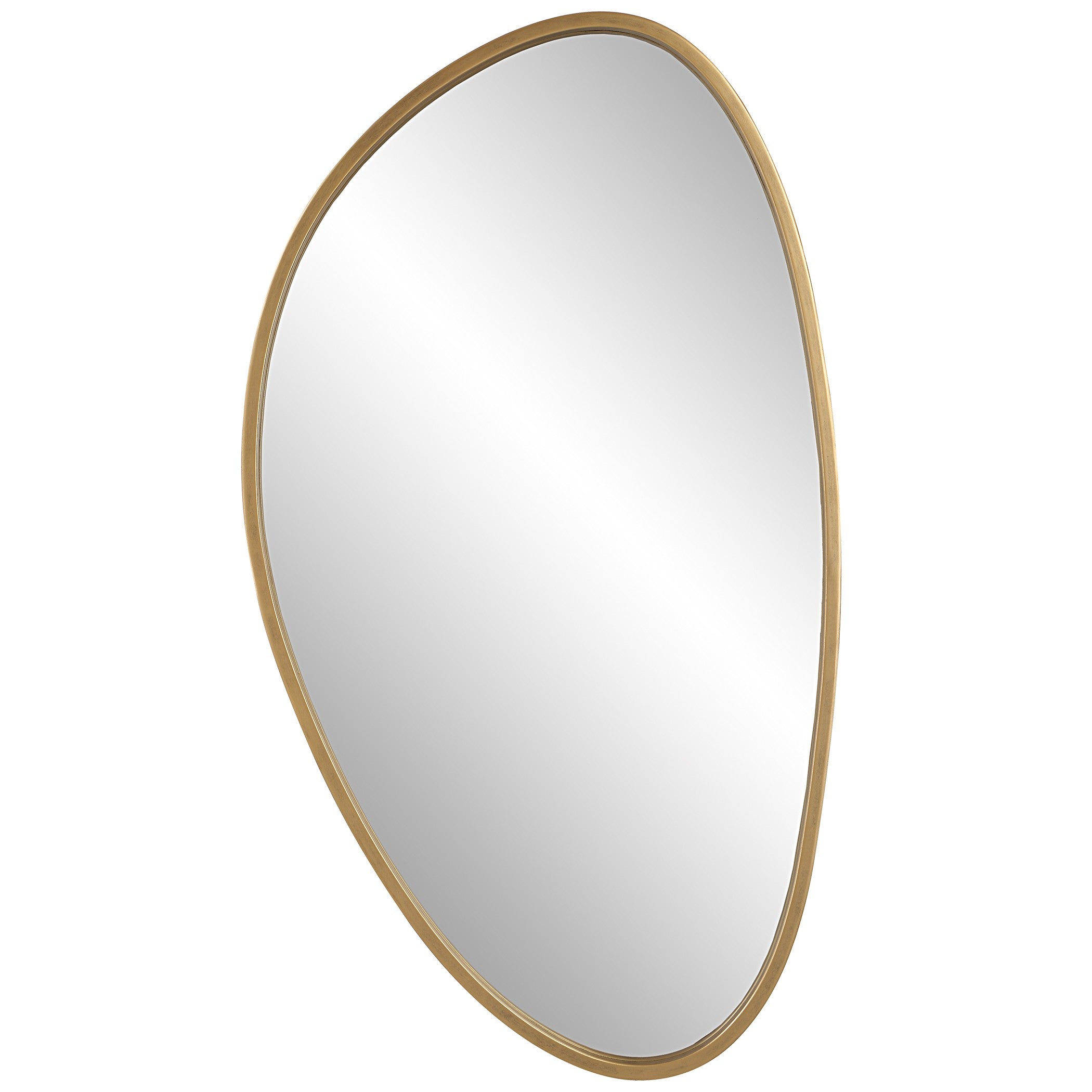 Boomerang Gold Mirror by Uttermost