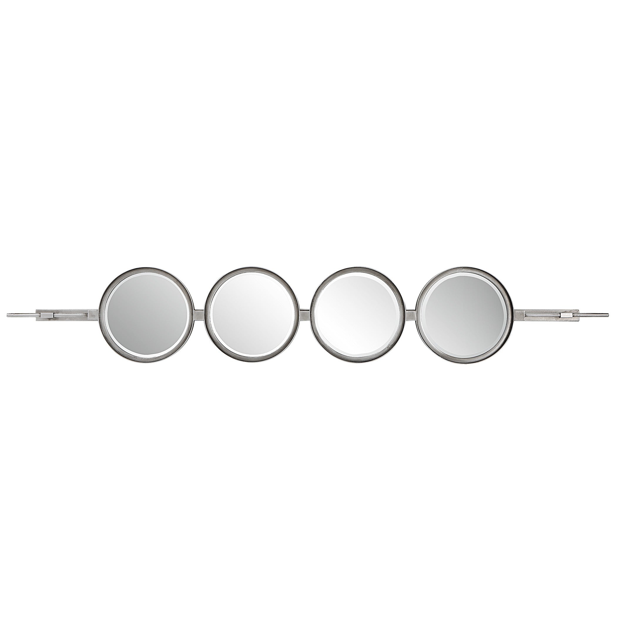 Button Silver Mirror by Uttermost