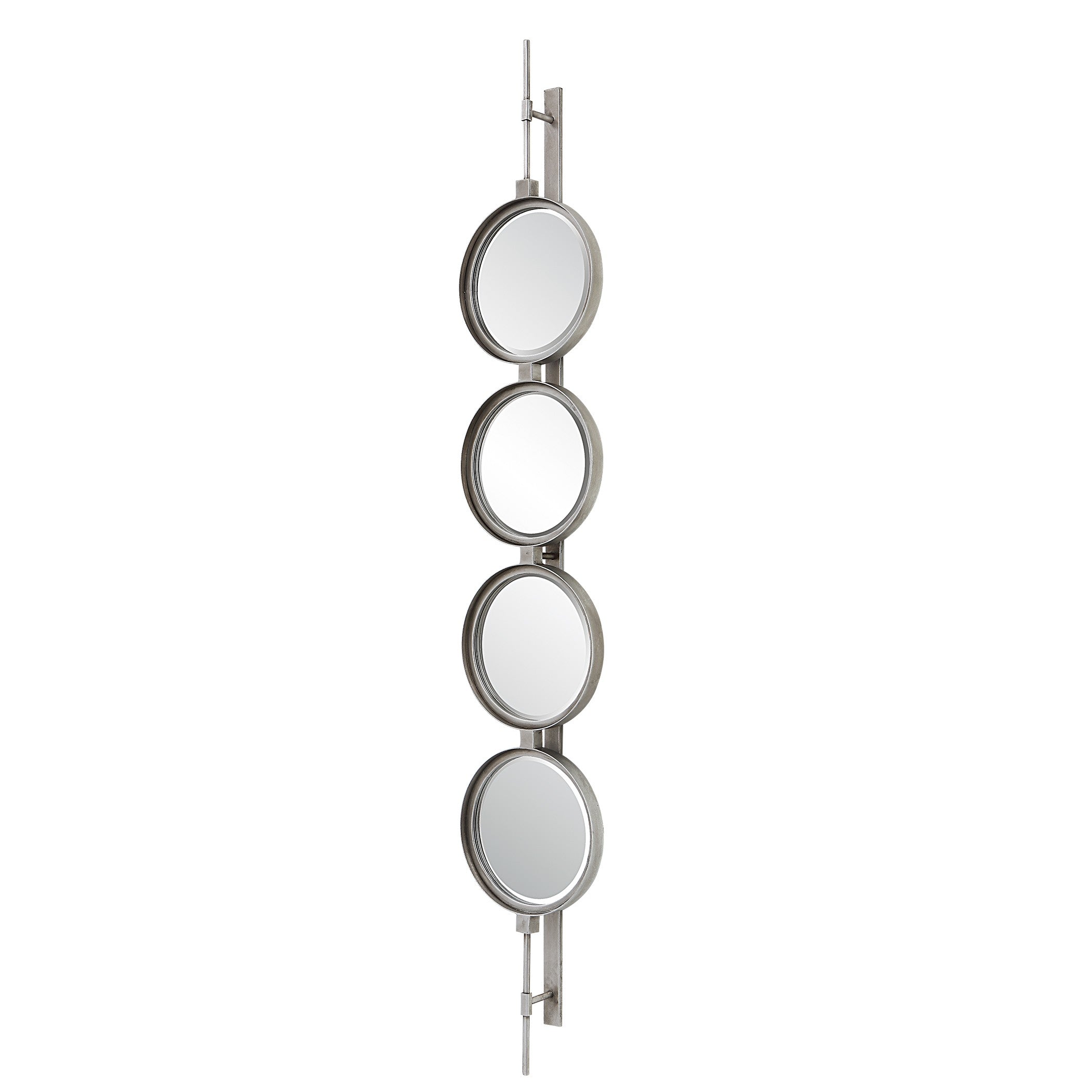 Button Silver Mirror by Uttermost