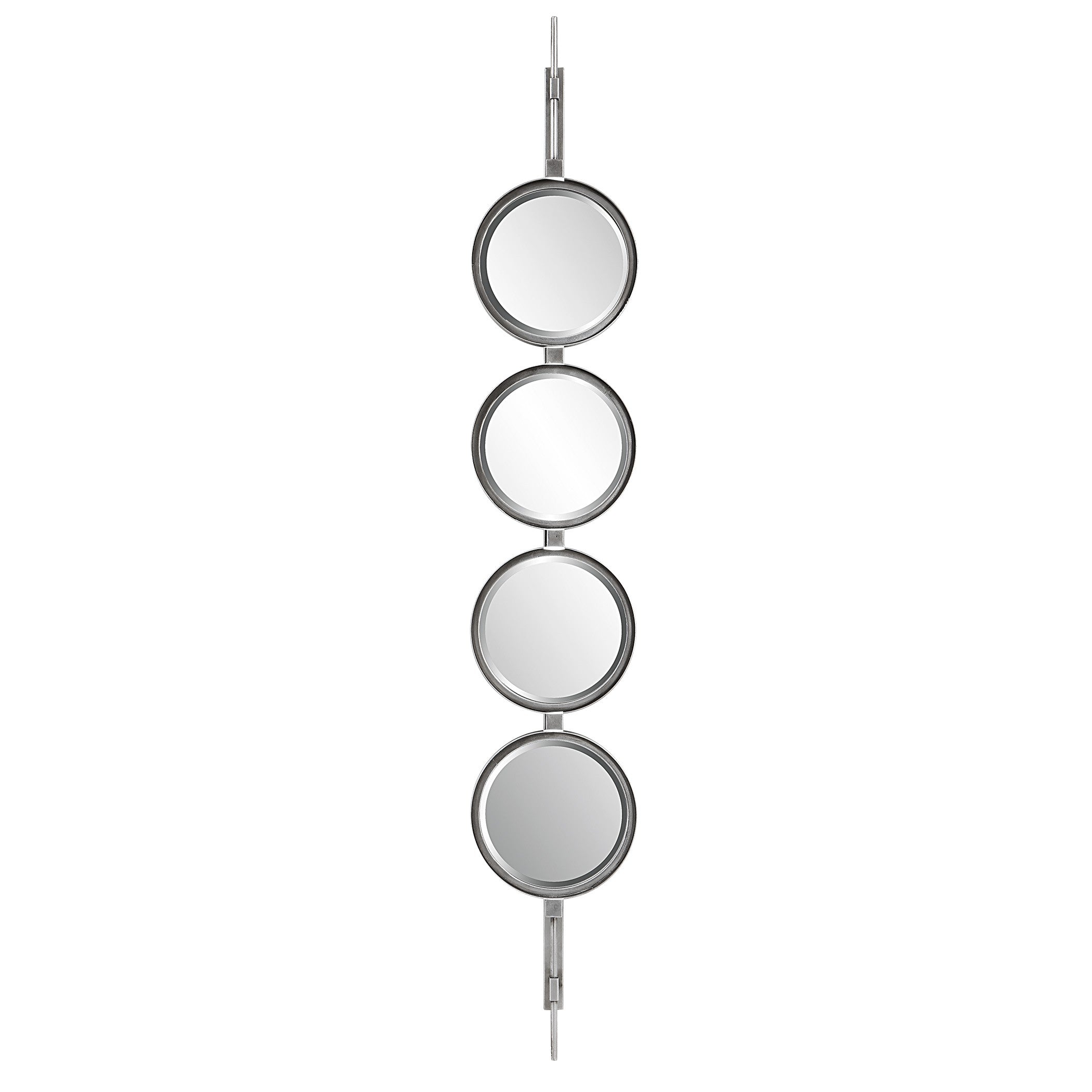 Button Silver Mirror by Uttermost