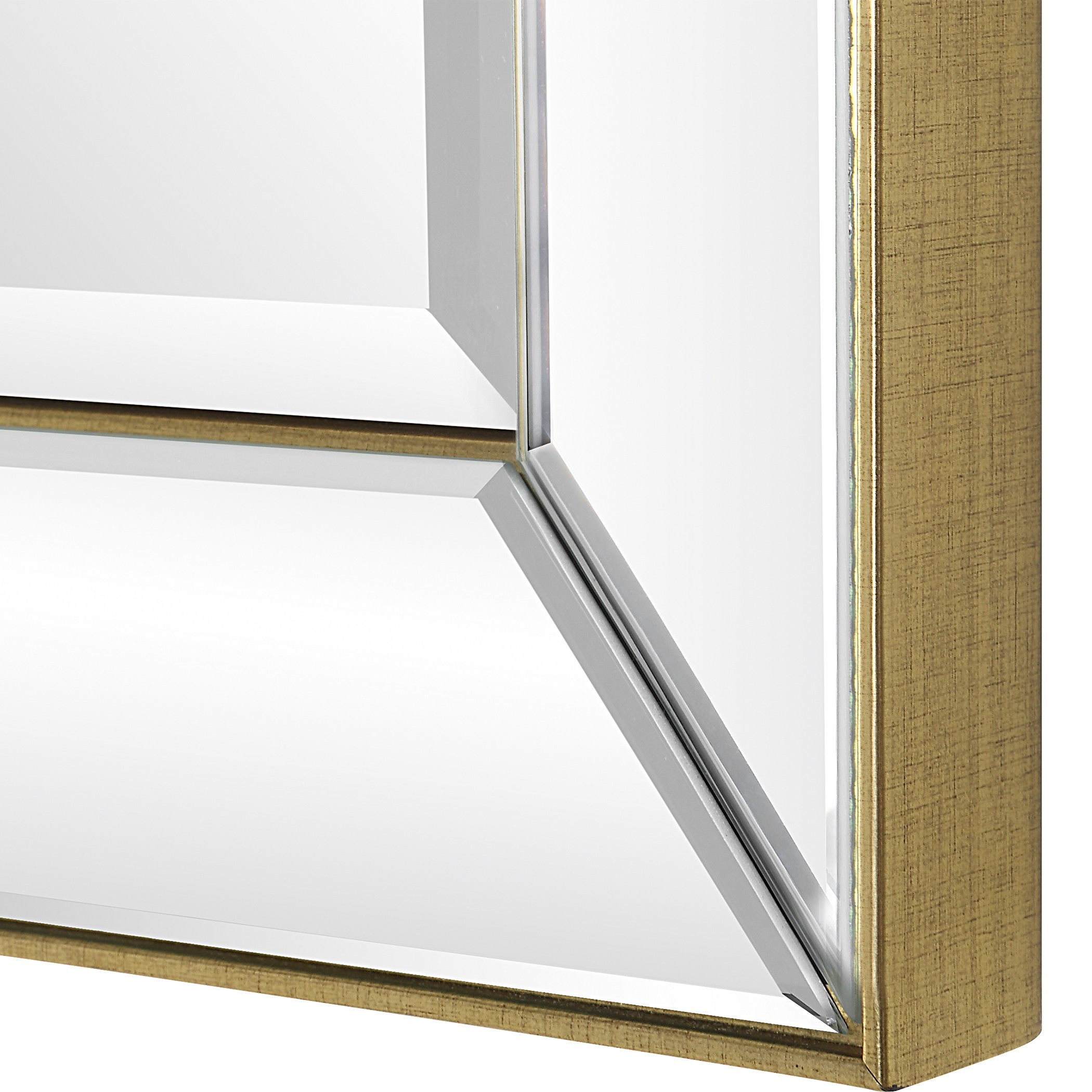 Lytton Gold Square Mirror by Uttermost