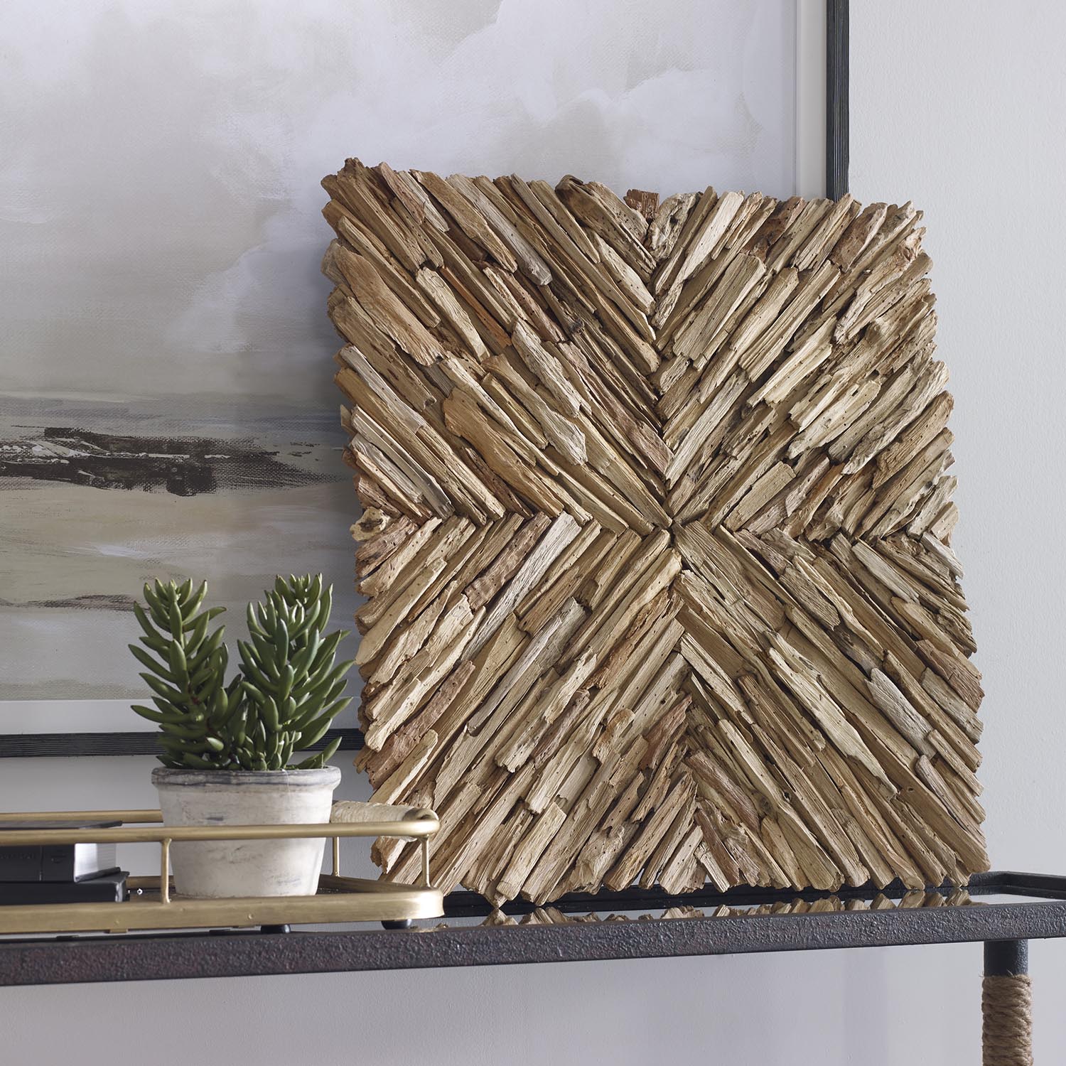 Outland Drift Wood Wall Decor by Uttermost