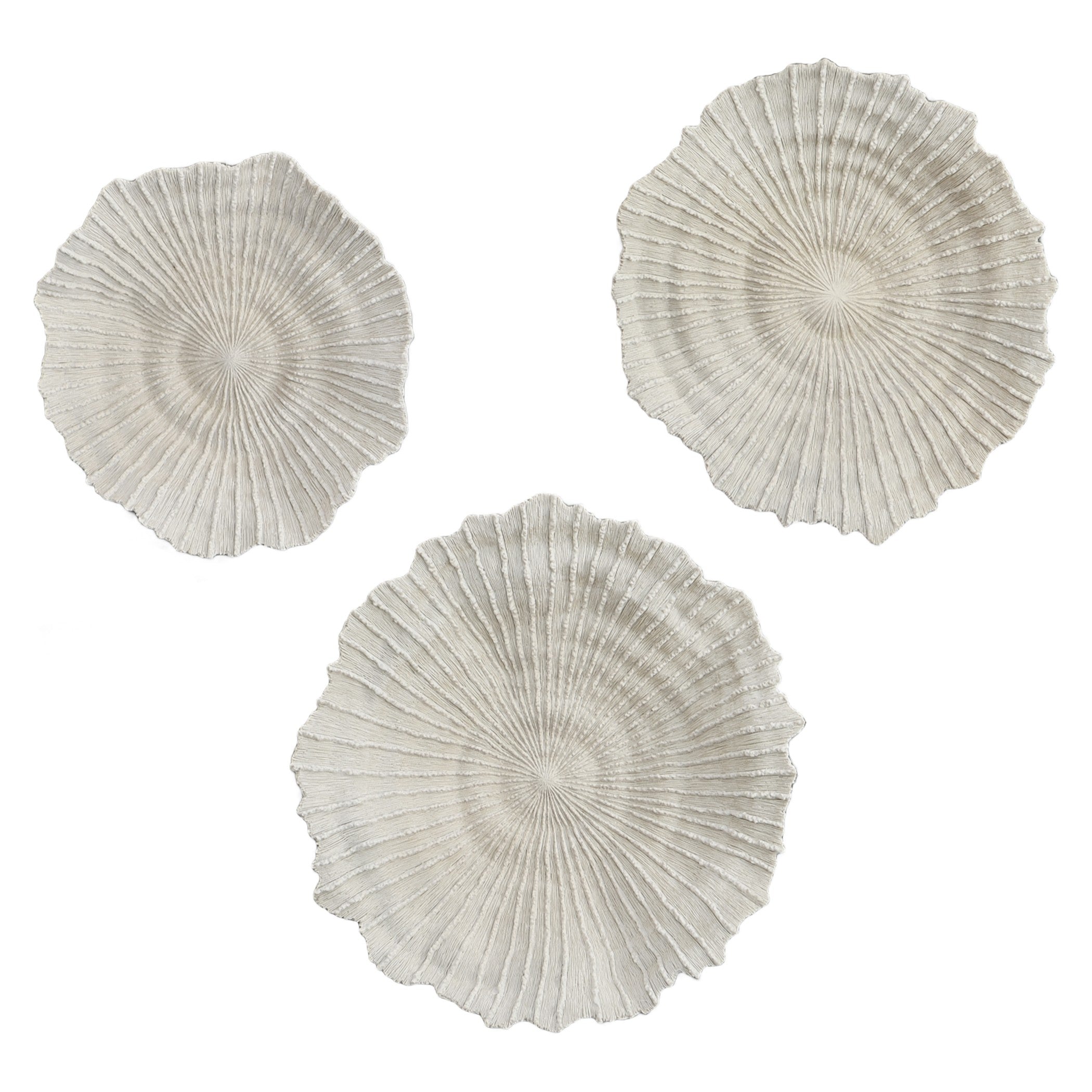Ocean Gems Coral Wall Decor - Set of 3 by Uttermost
