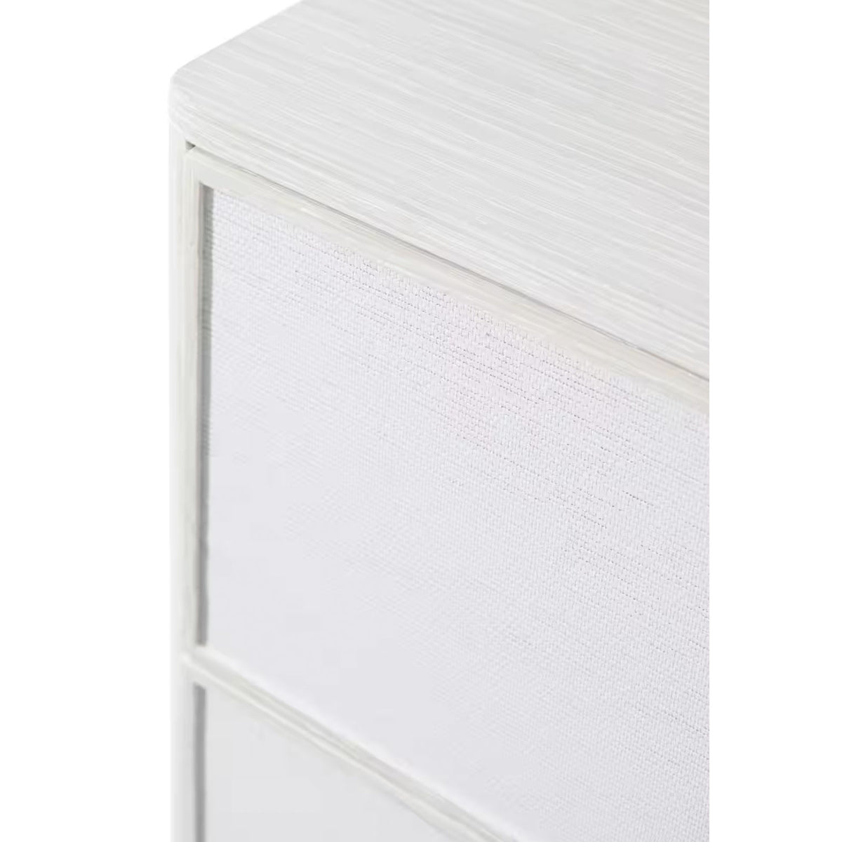 Mizner Small Chest of Drawers with Wallpaper Drawer Fronts by Theodore Alexander