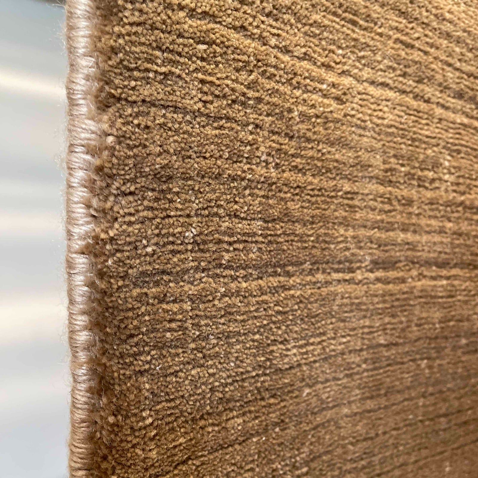 Modest Hand Knotted Rug in Sienna by Keiichi