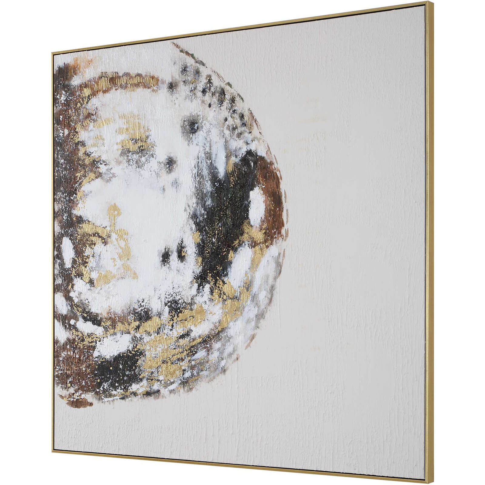 Moon Landing Hand Painted Abstract Art by Uttermost