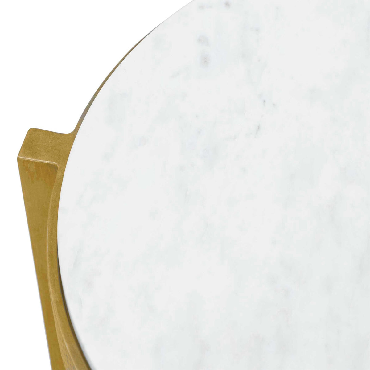 Ocilla Antique Brass Accent Table Uttermost