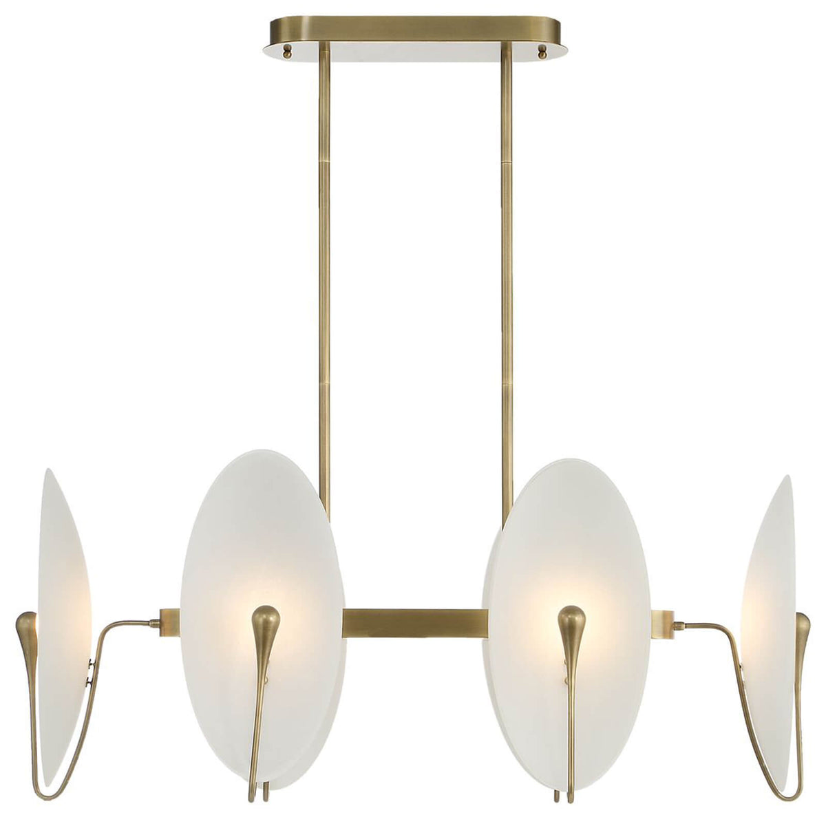 Opal Wand 6 Light LED Pendant Uttermost