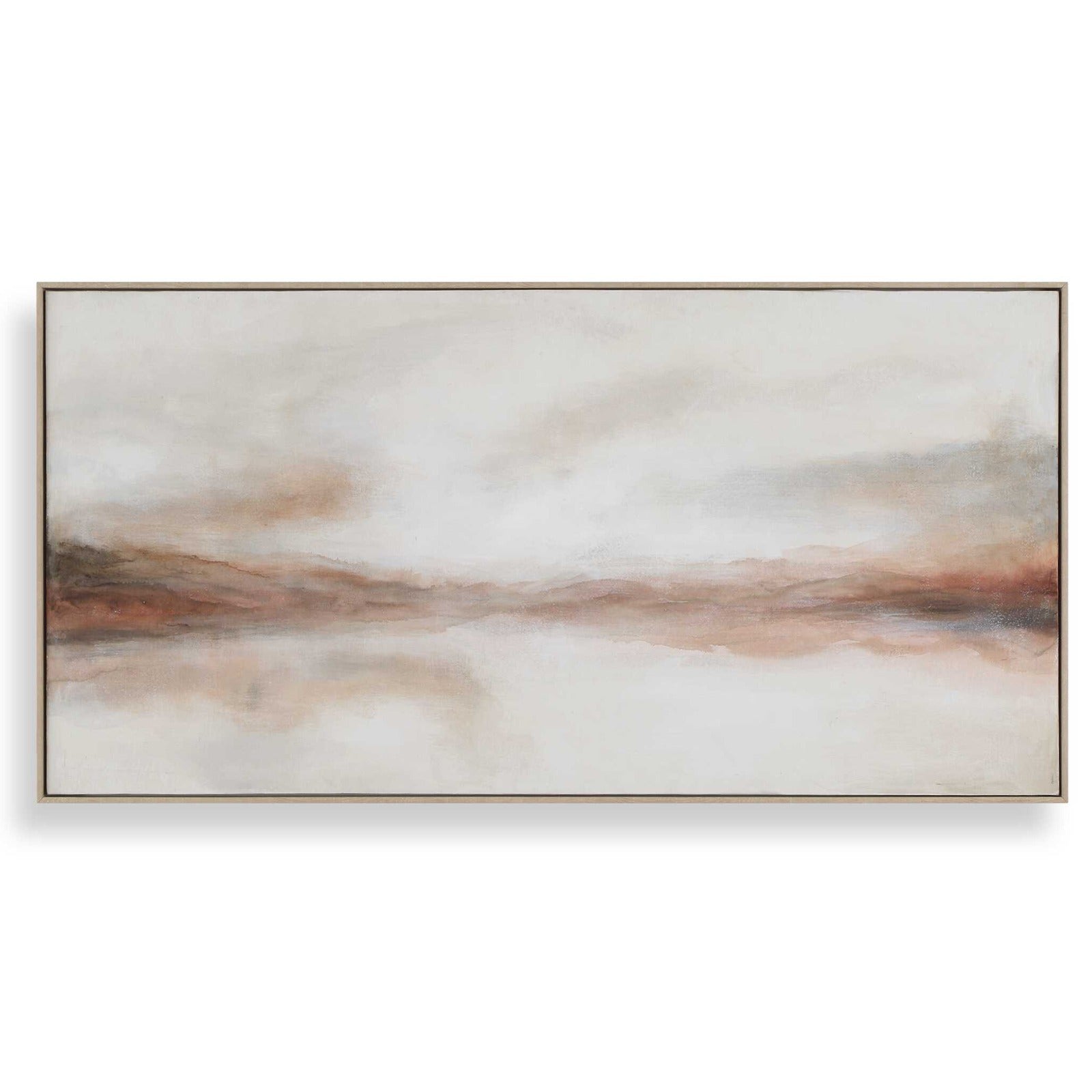 Haze In The Horizon Landscape Painting by Uttermost