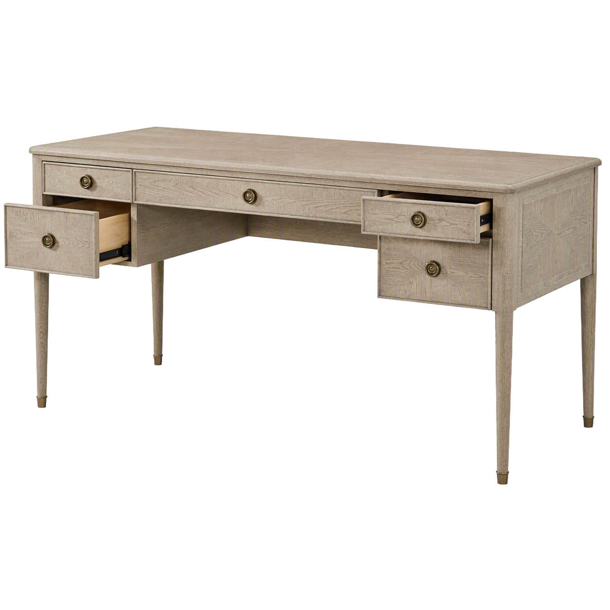 Partridge Hill Desk in Riverwash Oak by Theodore Alexander