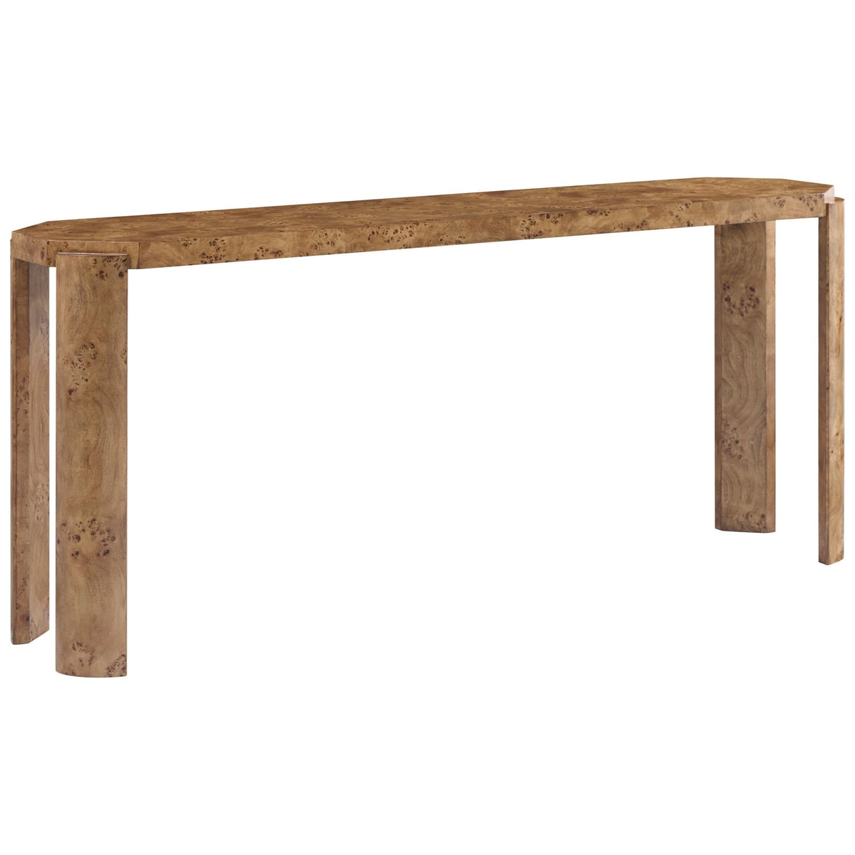 Perch Burl Console Table by Theodore Alexander