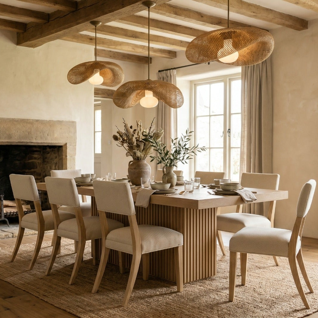 Academia Rectangle Extending Dining Table with Tambour Base by Hooker