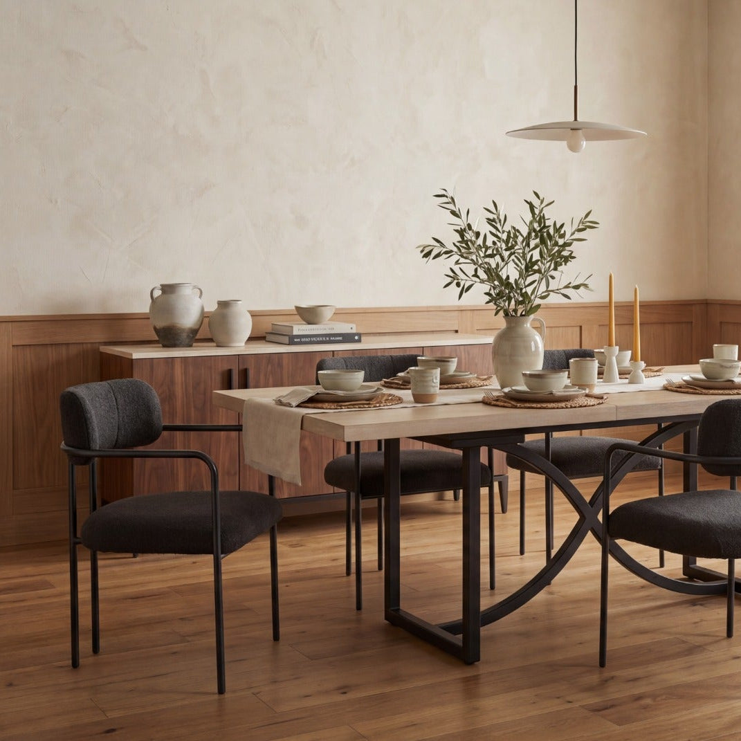 Tranquillity Nordic Arm Chair in Black by Hooker