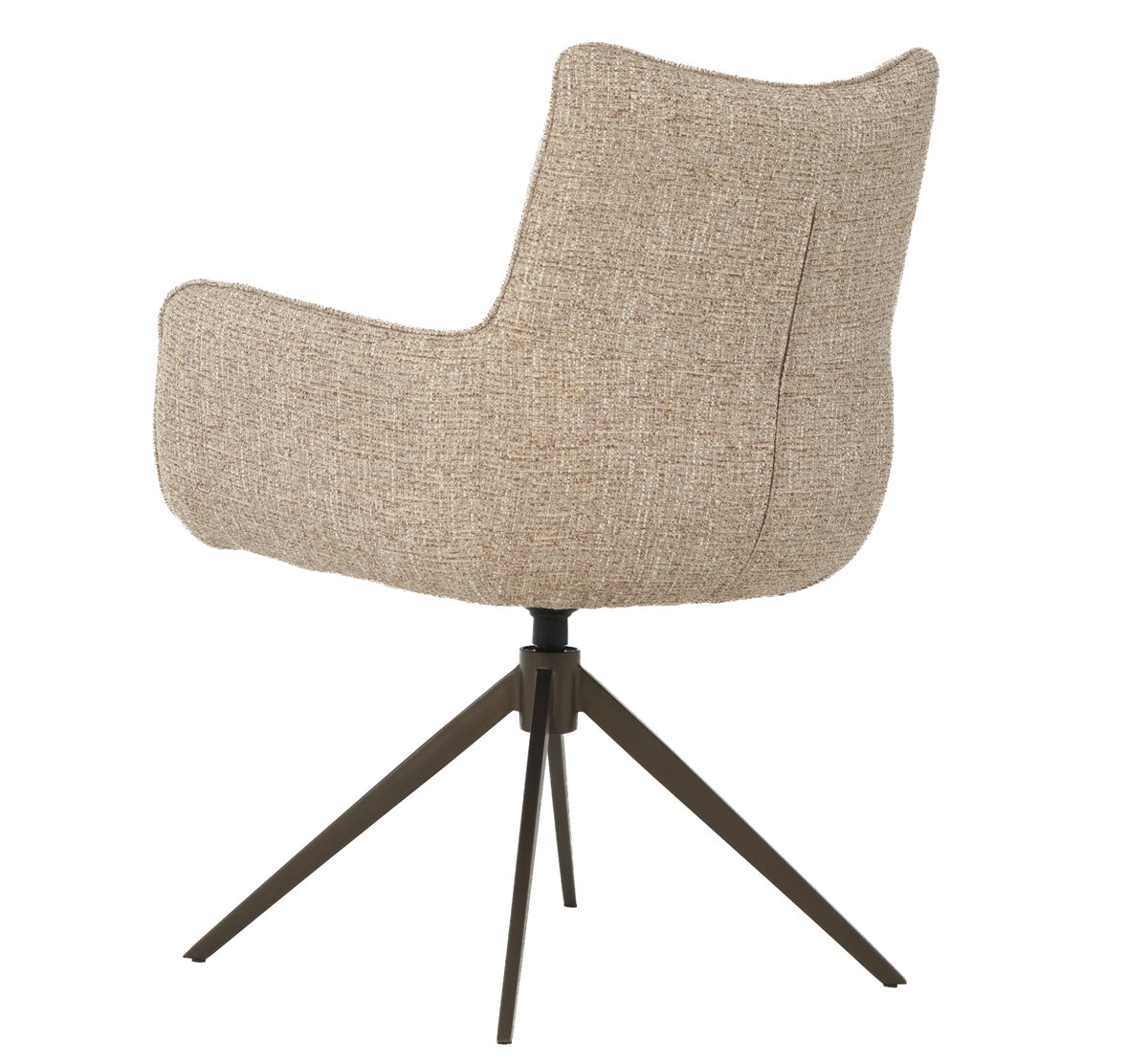 Ducklington Swivel Dining Arm Chair Keiichi