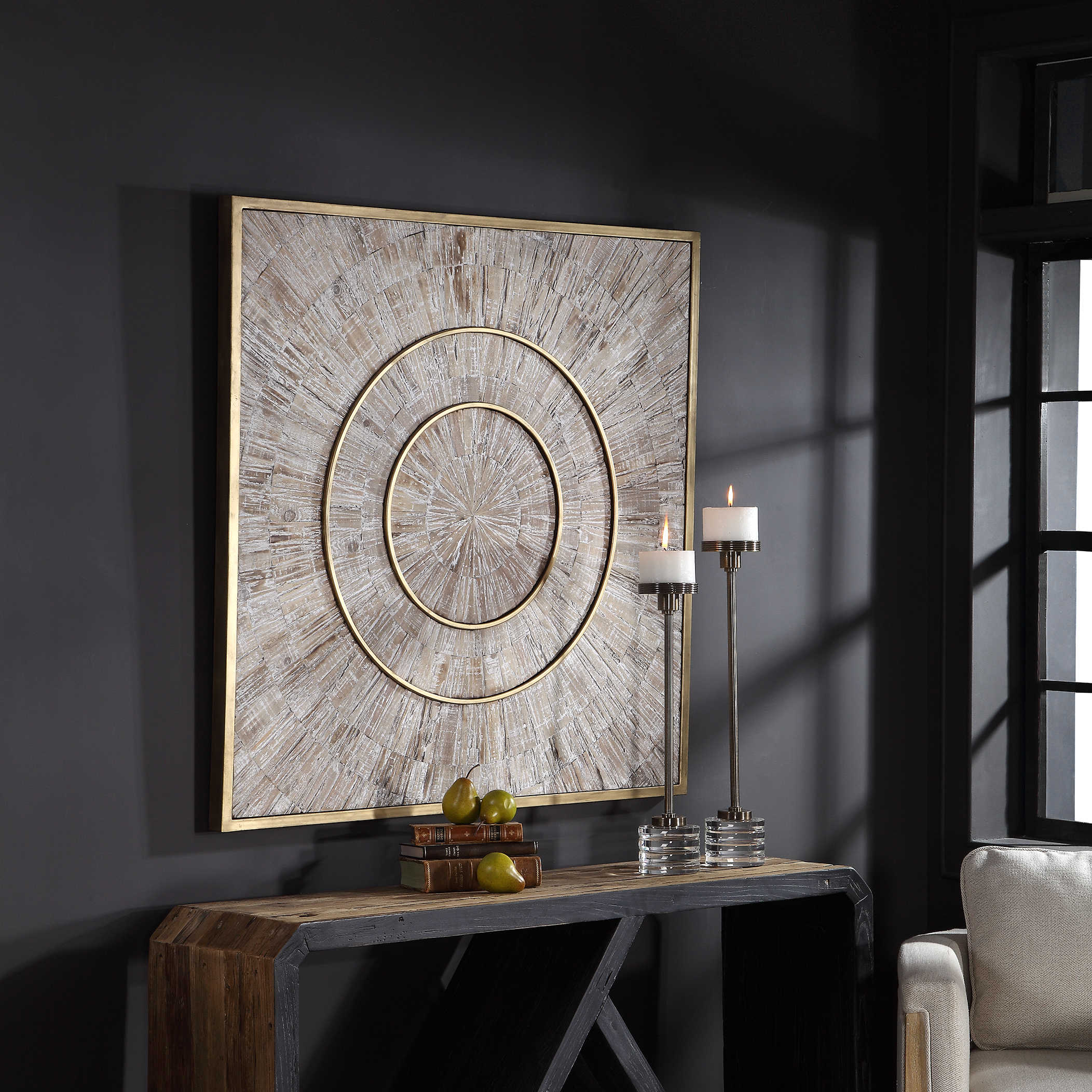 Mahala Wood Wall Panel by Uttermost
