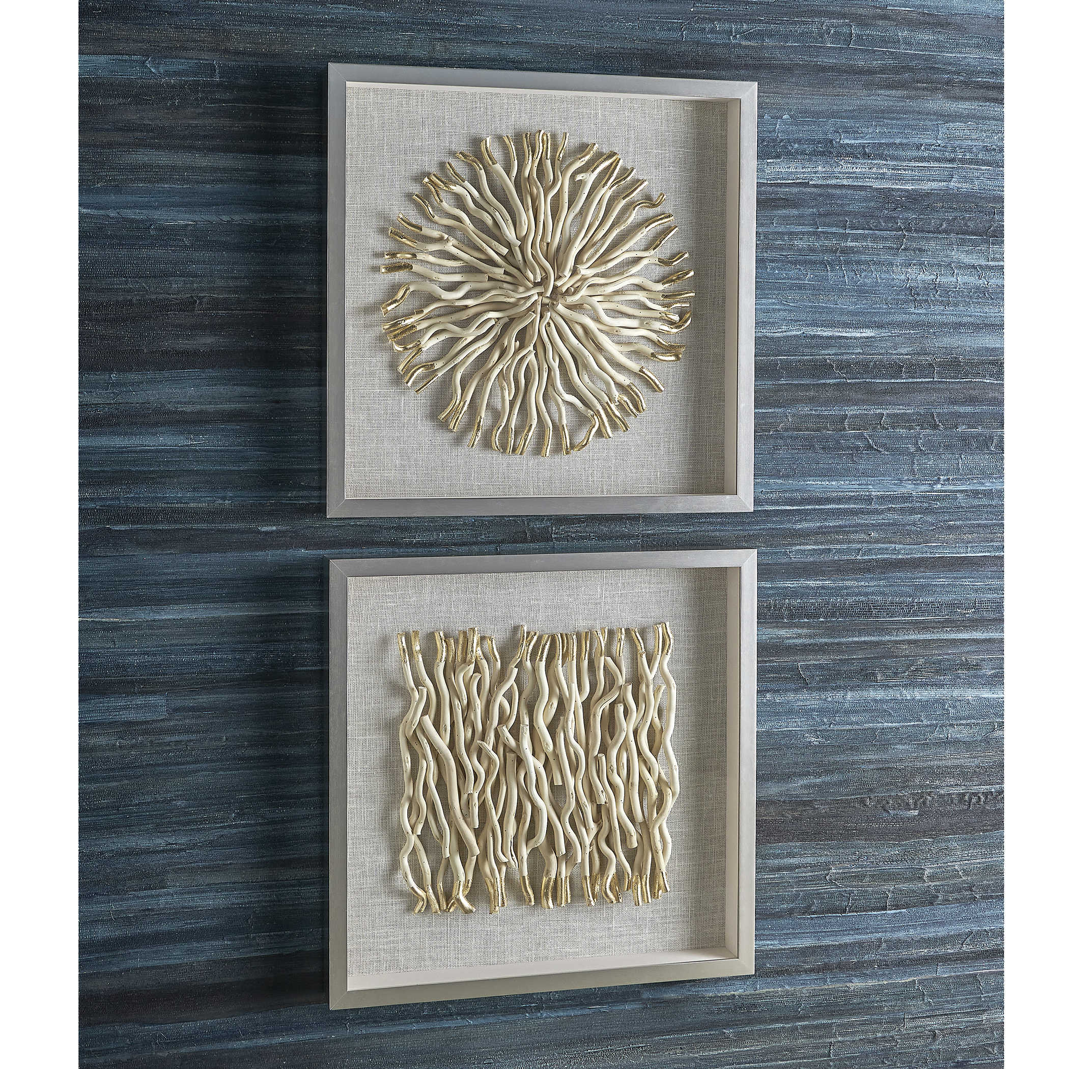 Leone Shadow Boxes - Set of 2 by Uttermost