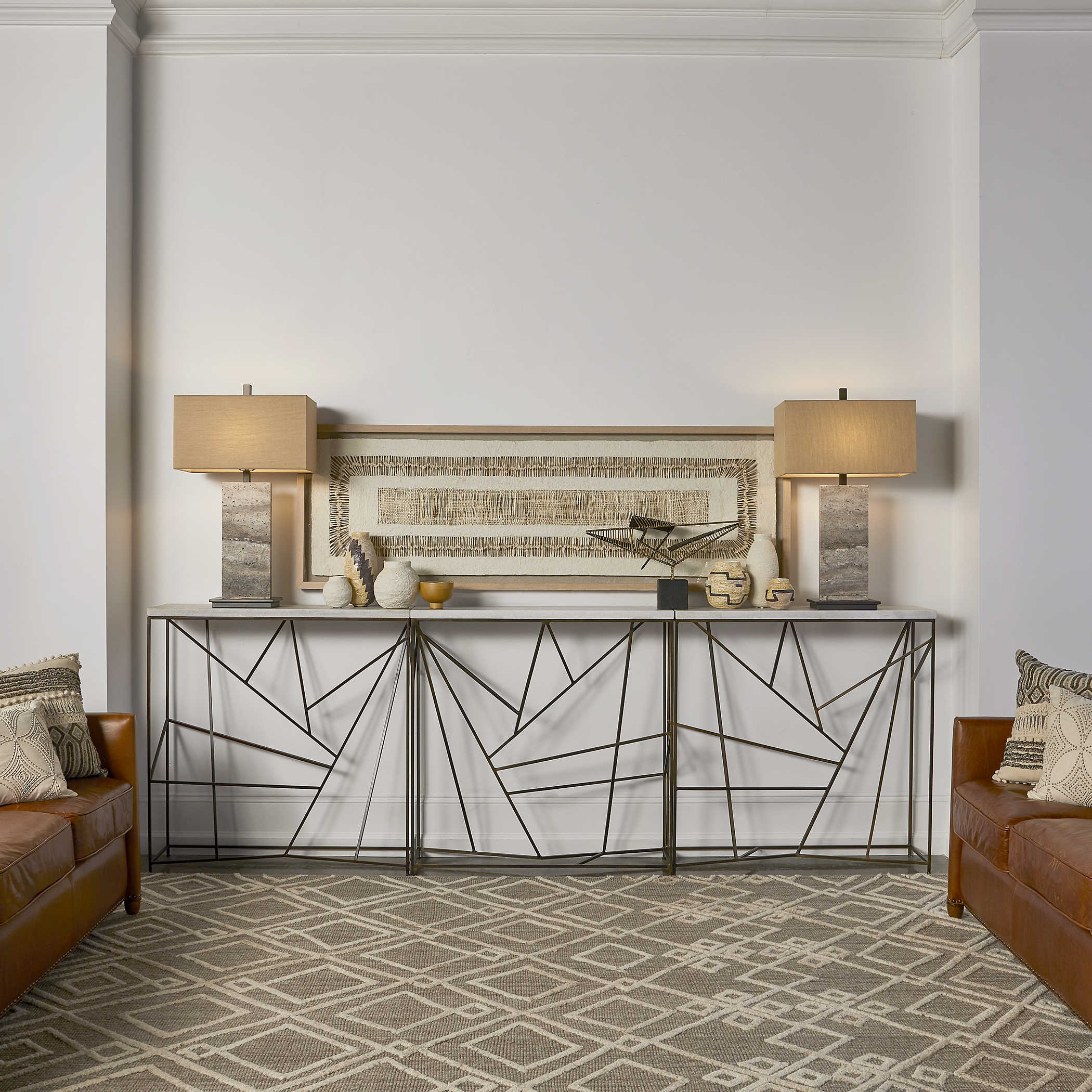 Ancestors Parchment Shadow Box by Uttermost