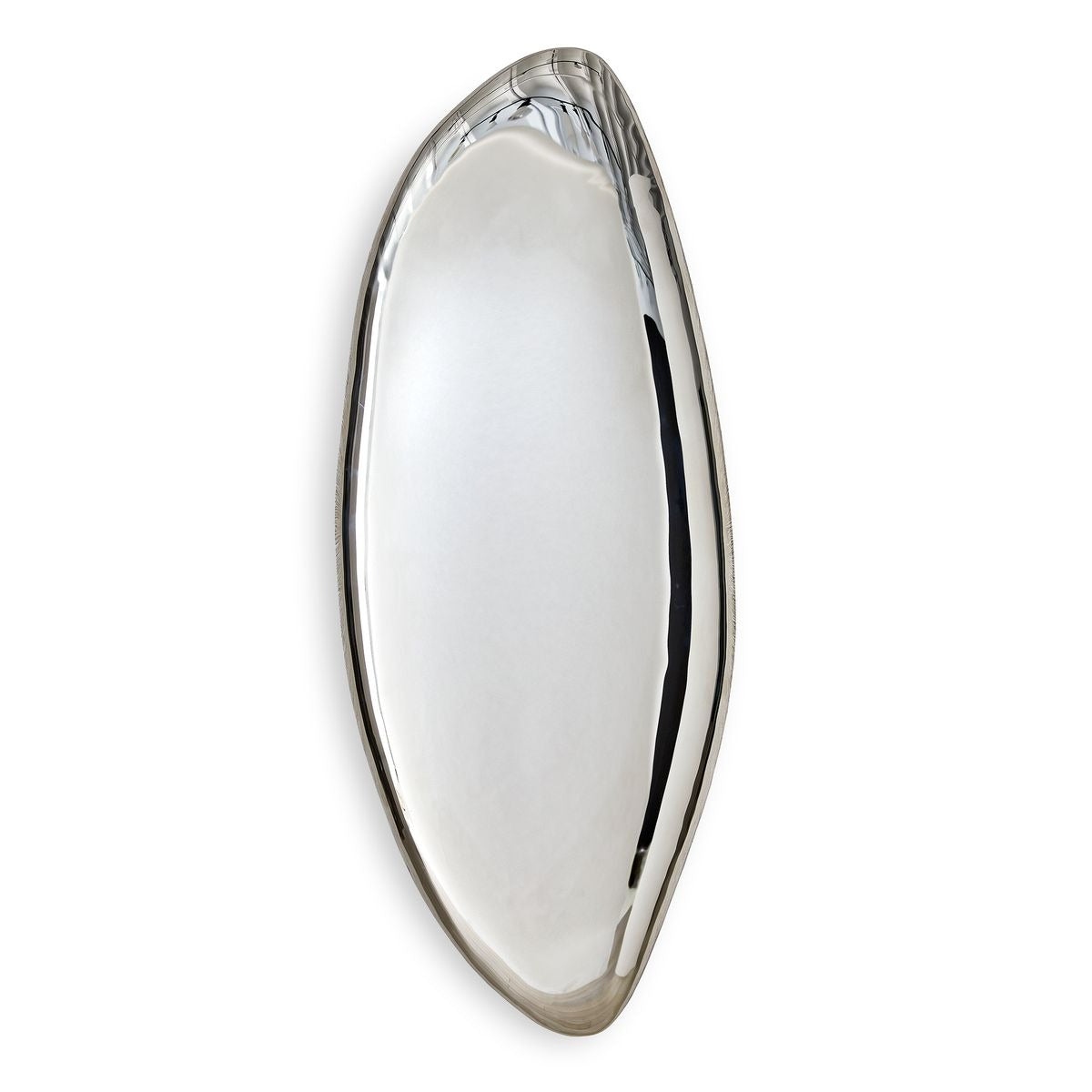 Jelly Bean Wall Sculpture Large in Silver by Uttermost