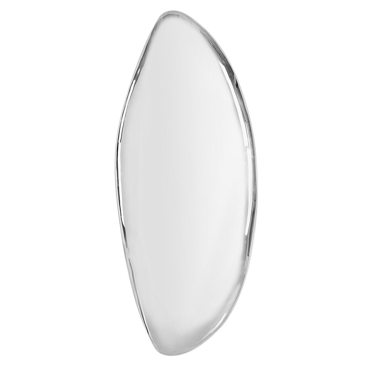 Jelly Bean Wall Sculpture Large in Silver by Uttermost