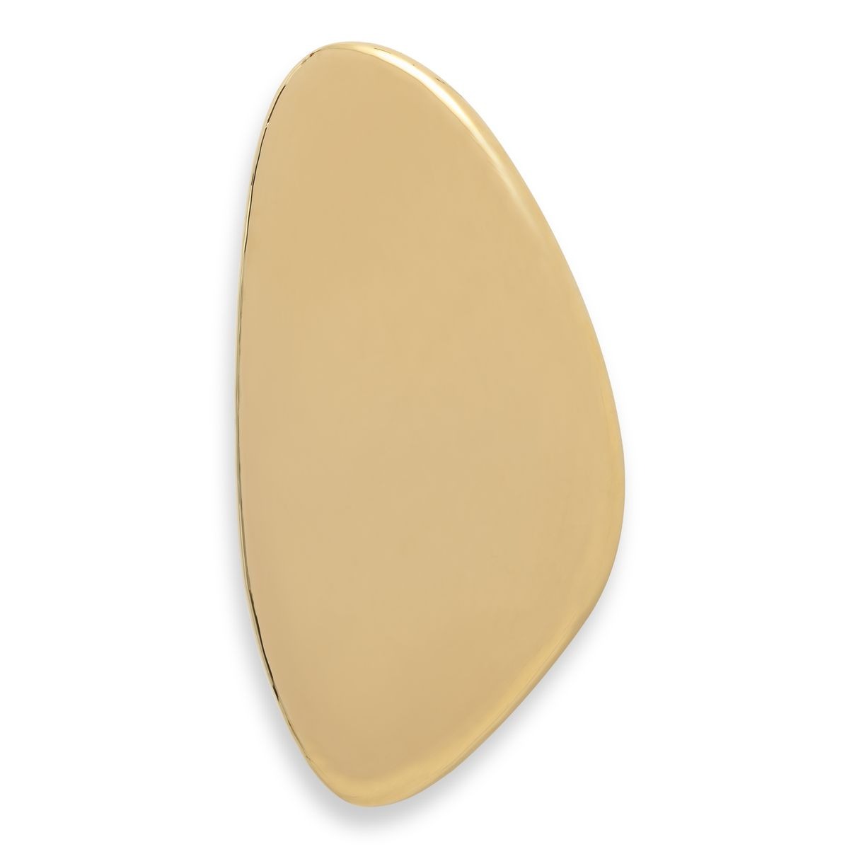 Jelly Bean Wall Sculpture Large in Gold by Uttermost