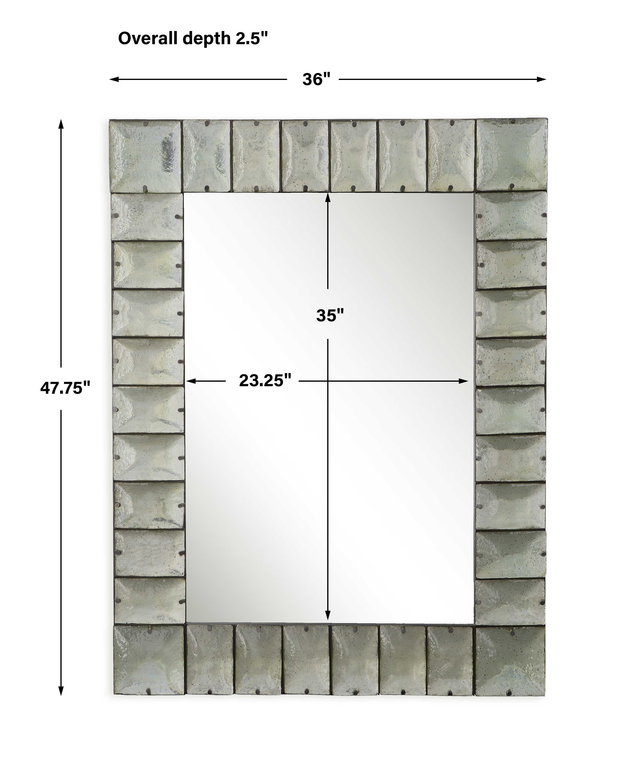 Tufted Mirror by Uttermost