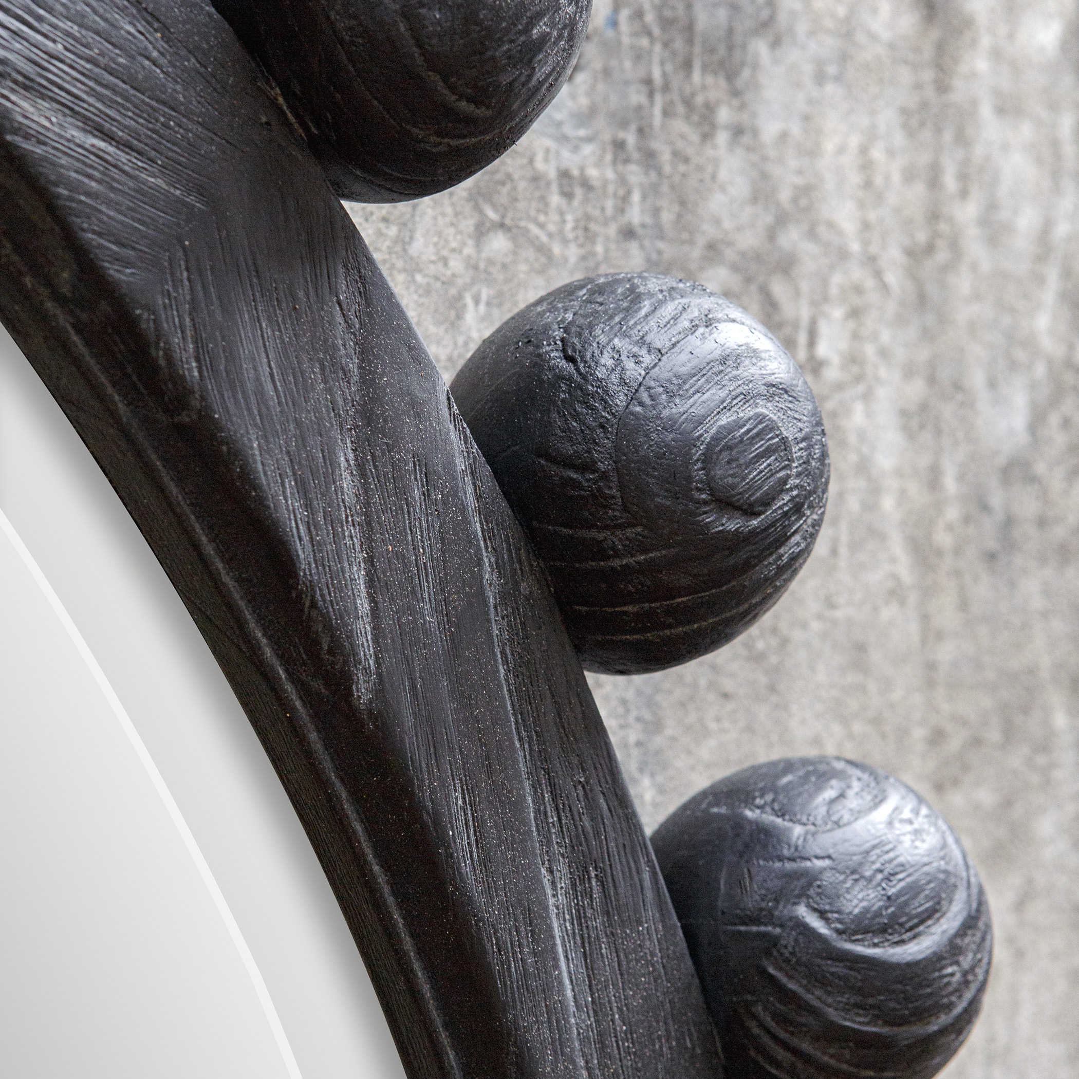Brianza Round Mirror - Ebony by Uttermost