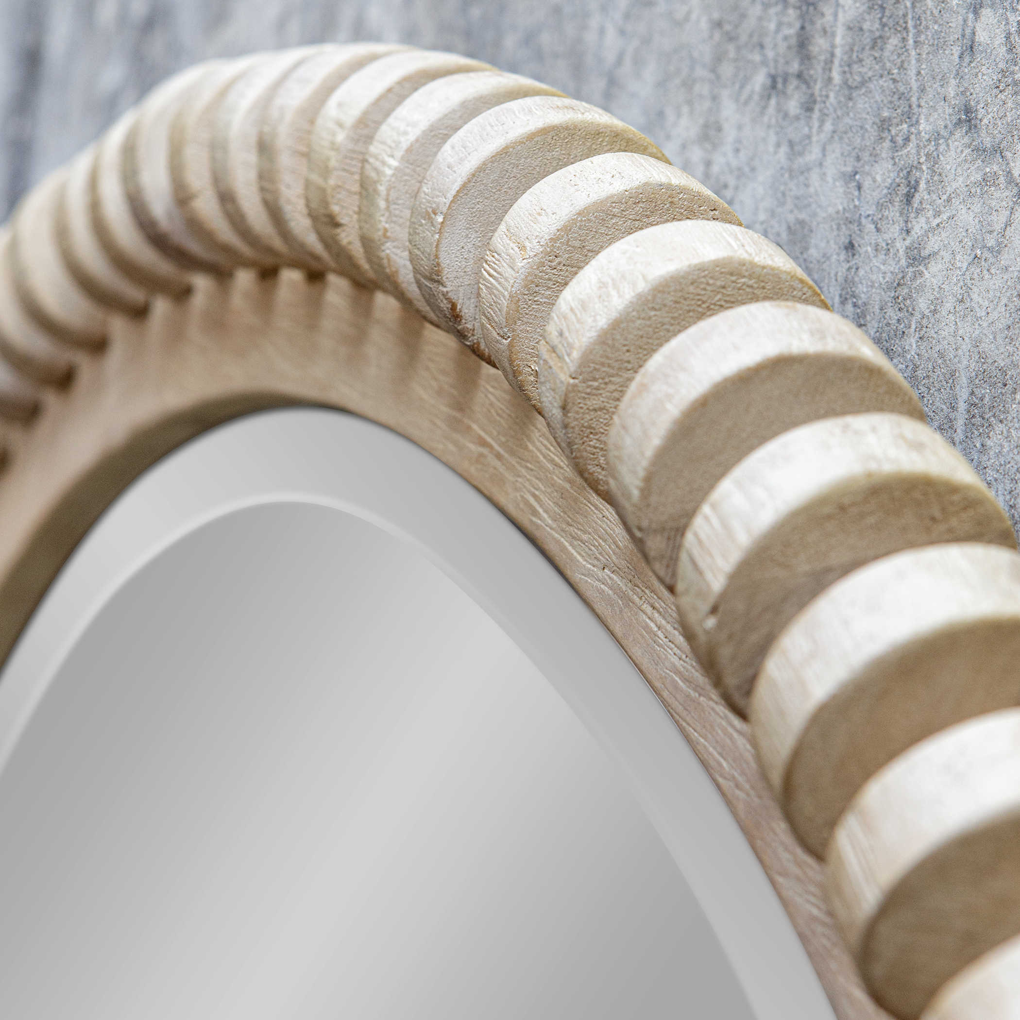 Spool Mirror by Uttermost