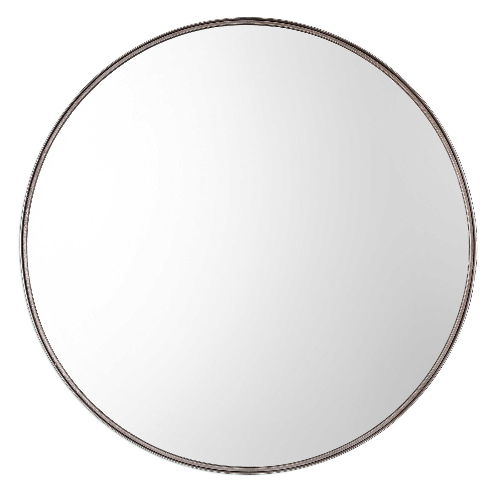 Agoura Round Mirror - Silver by Uttermost