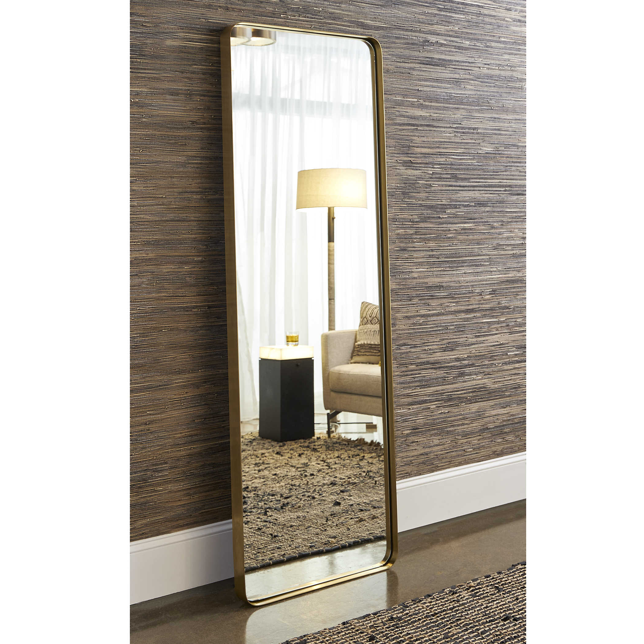 Padria Mirror - Brass by Uttermost