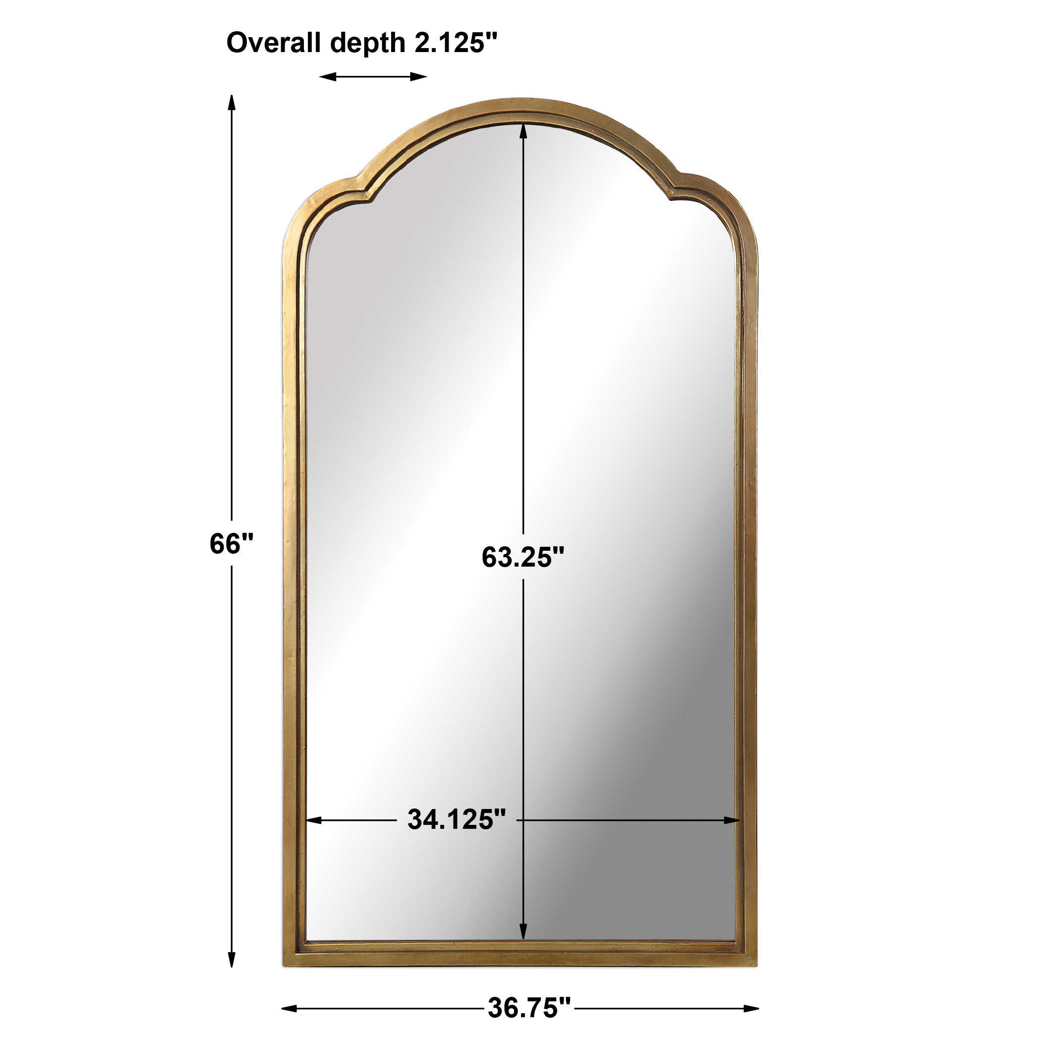 Jolene Arch Mirror by Uttermost