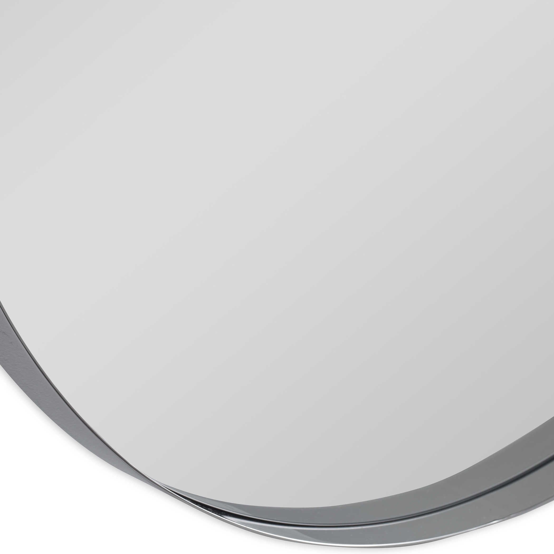 Padria Round Mirror - Nickel by Uttermost