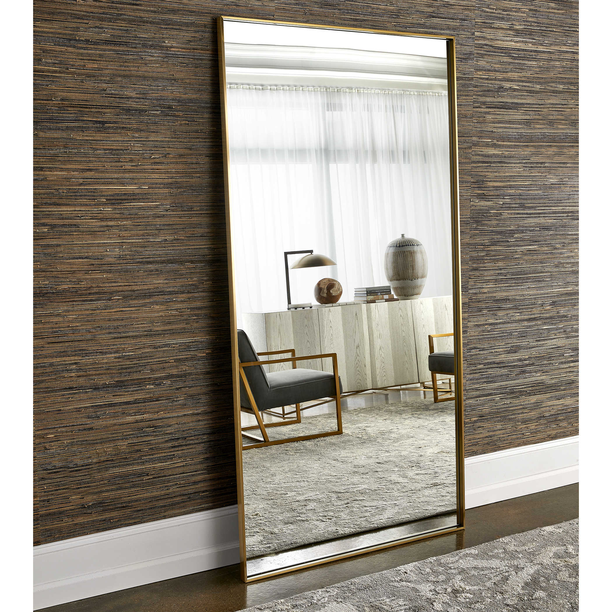 Harland Mirror - Brass by Uttermost