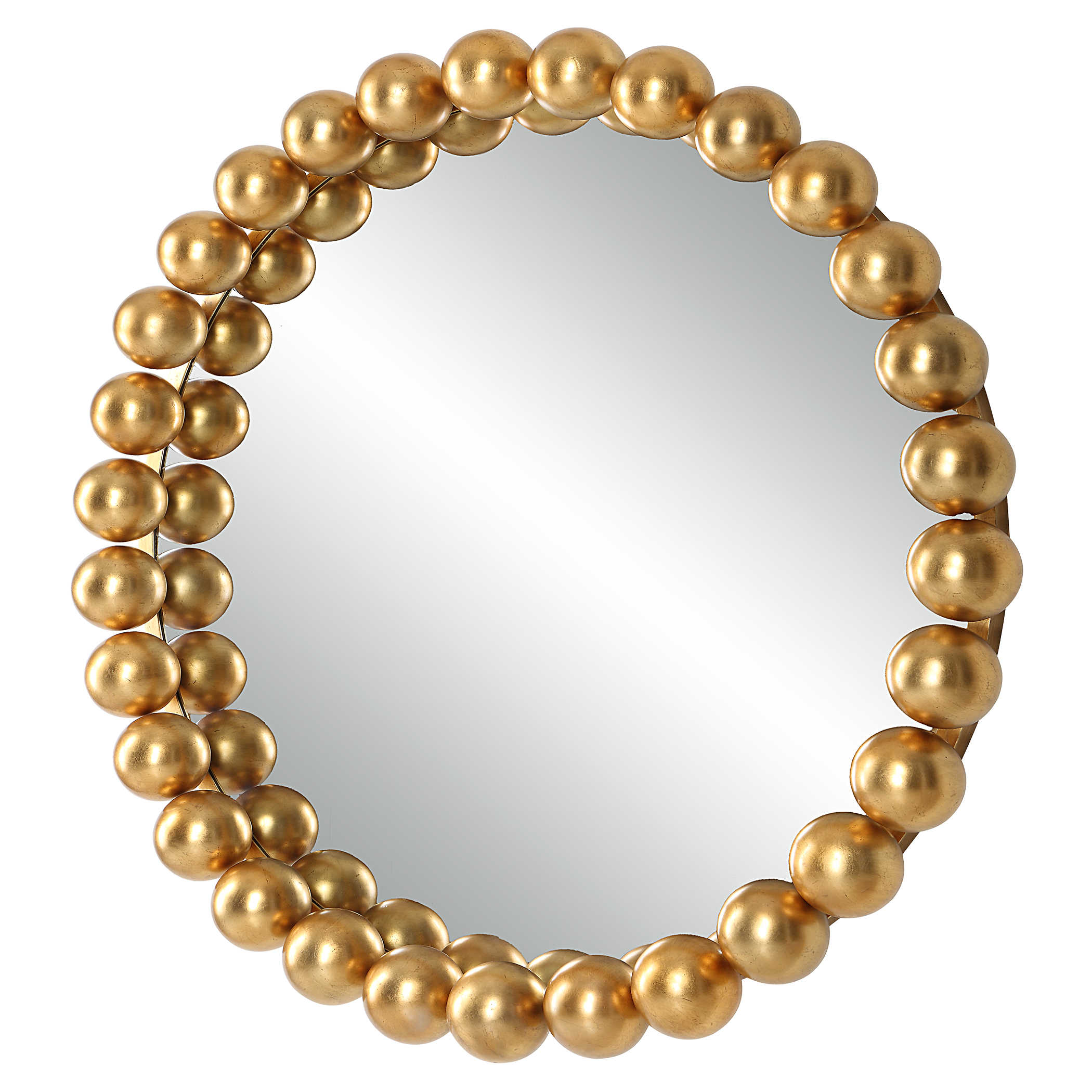 Necklace Mirror - Gold by Uttermost