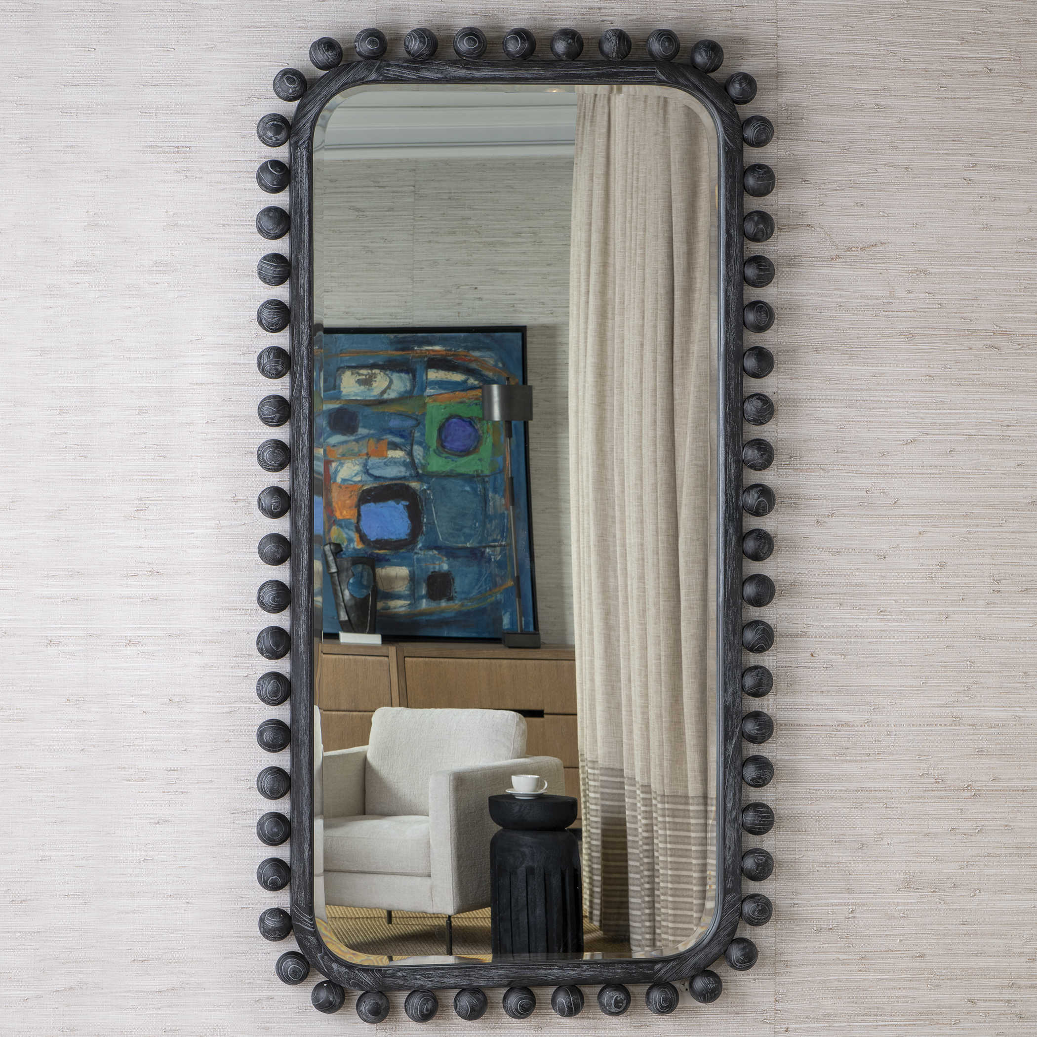 Brianza Mirror - Ebony - Large by Uttermost