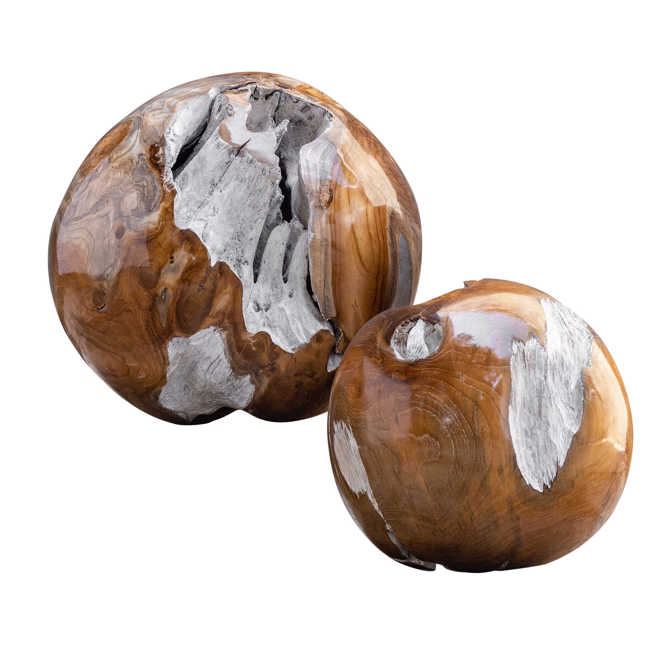 Teak Rounds - Set of 2 by Uttermost