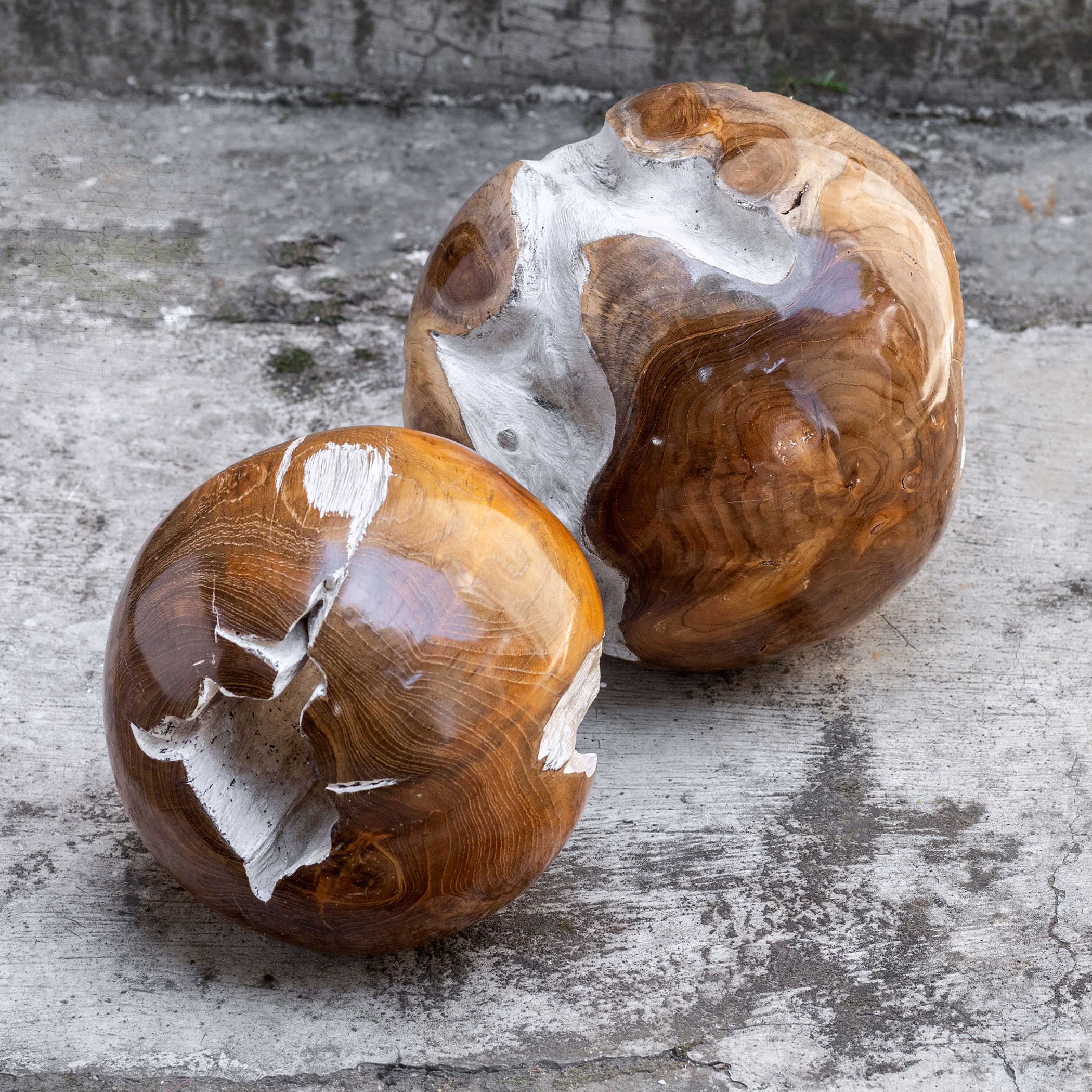 Teak Rounds - Set of 2 by Uttermost