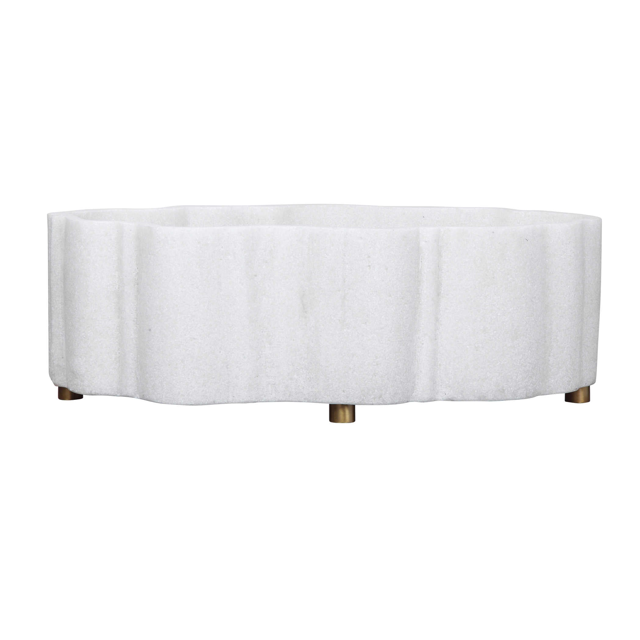 Ripple Planter - Oval by Uttermost