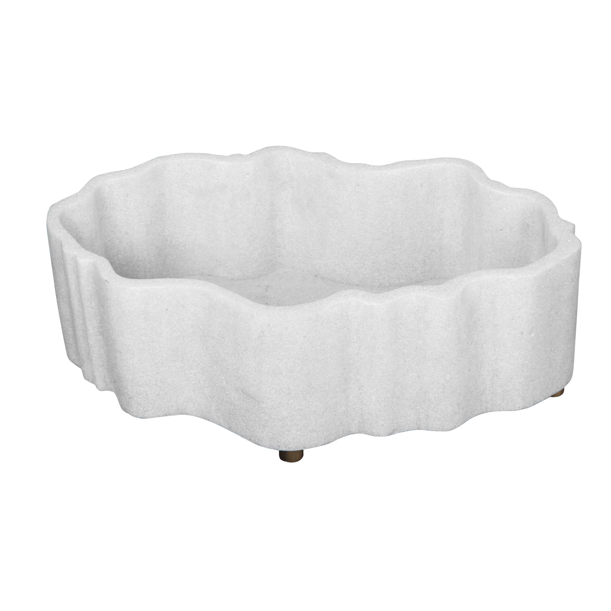 Ripple Planter - Oval by Uttermost
