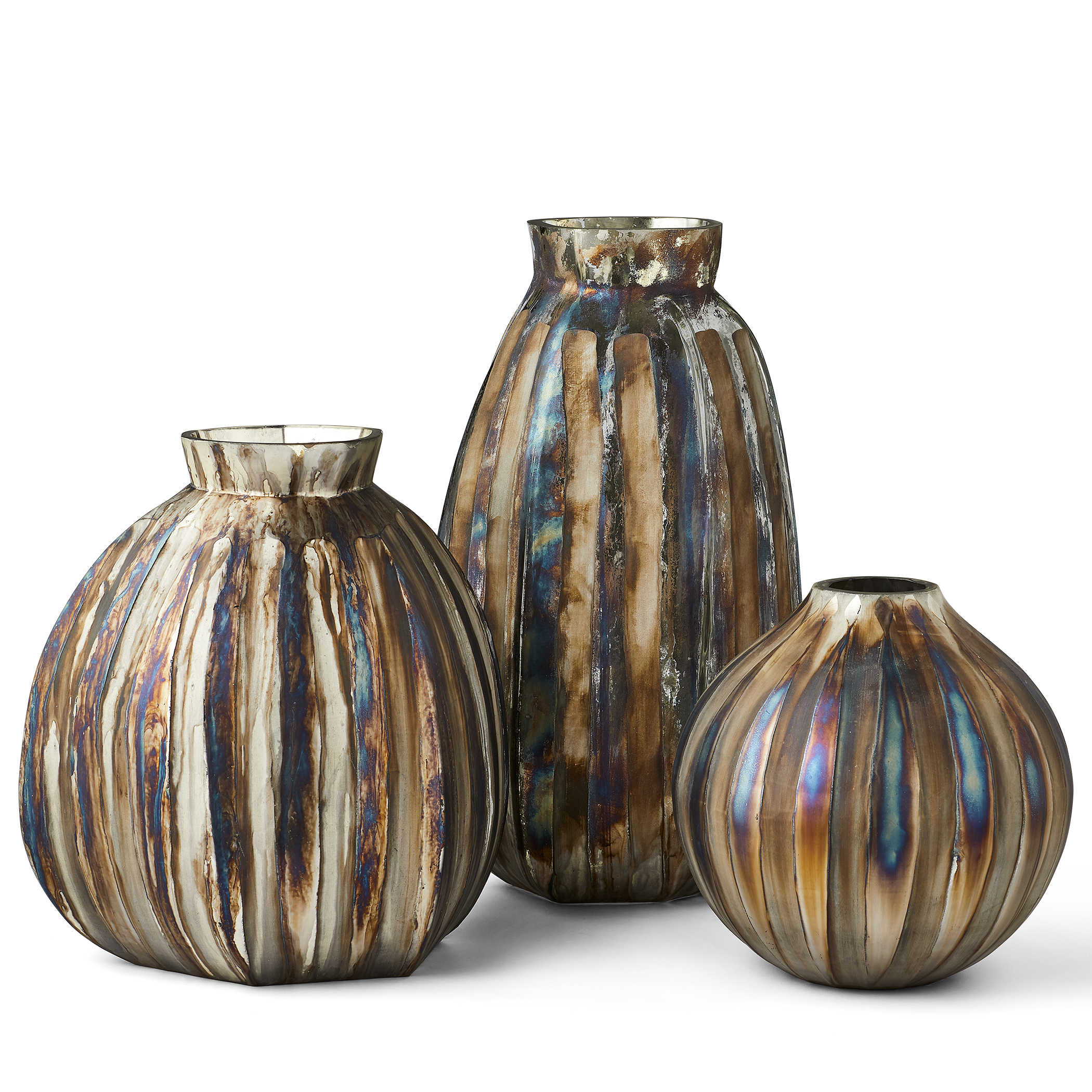 Ripple Vase - Bronze Medium by Uttermost