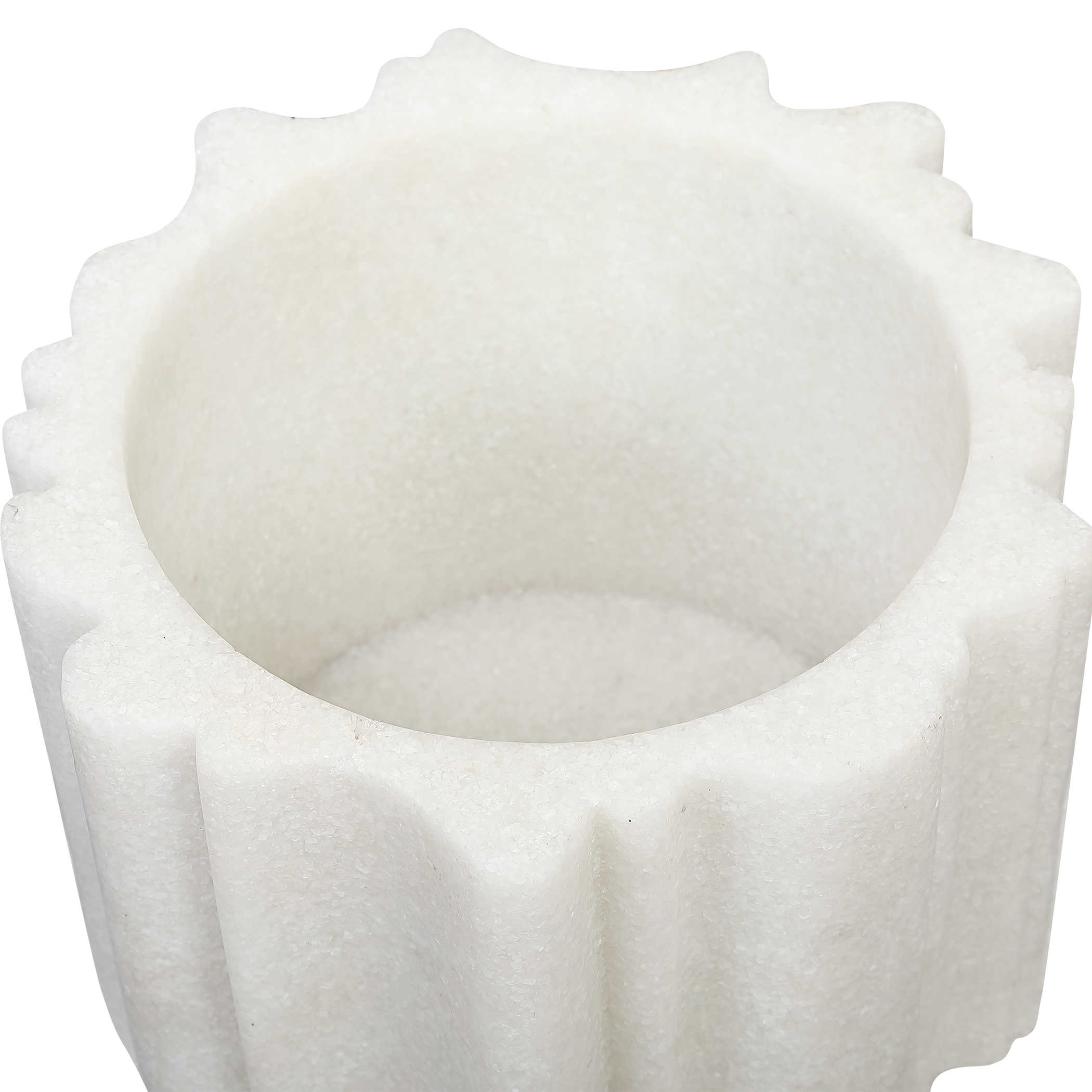 Ripple Planter - Round by Uttermost