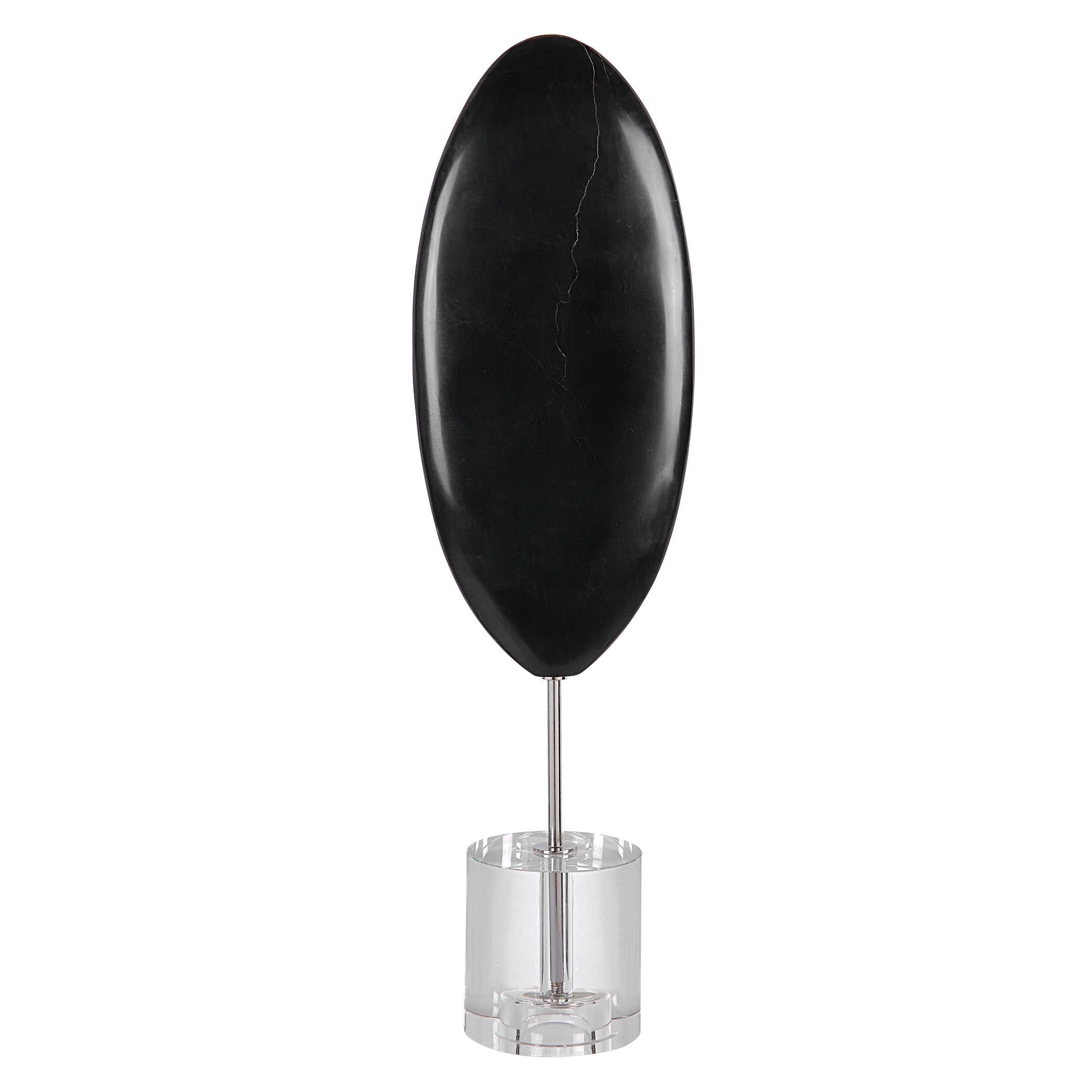Ellipse Sculpture - Black by Uttermost