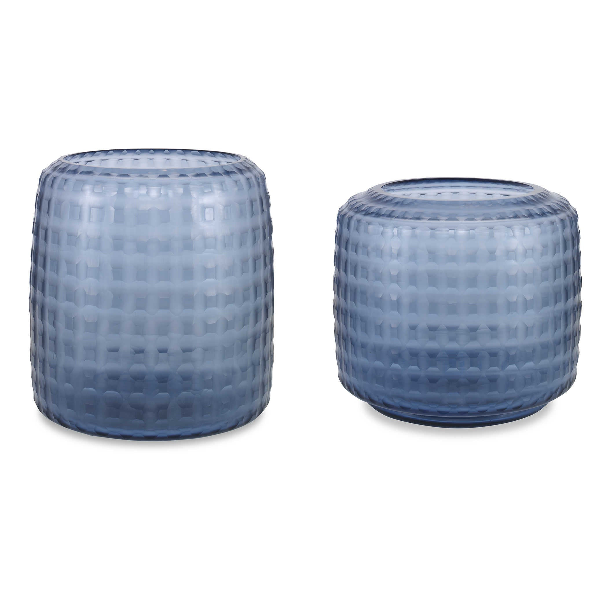Waterways Vases/Hurricanes - Set of 2 by Uttermost