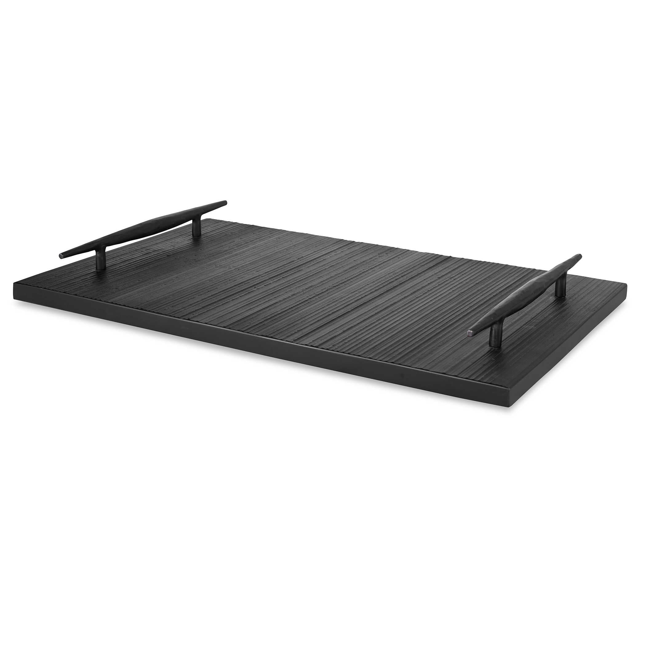 Get a Grip Tray - Black Marble by Uttermost