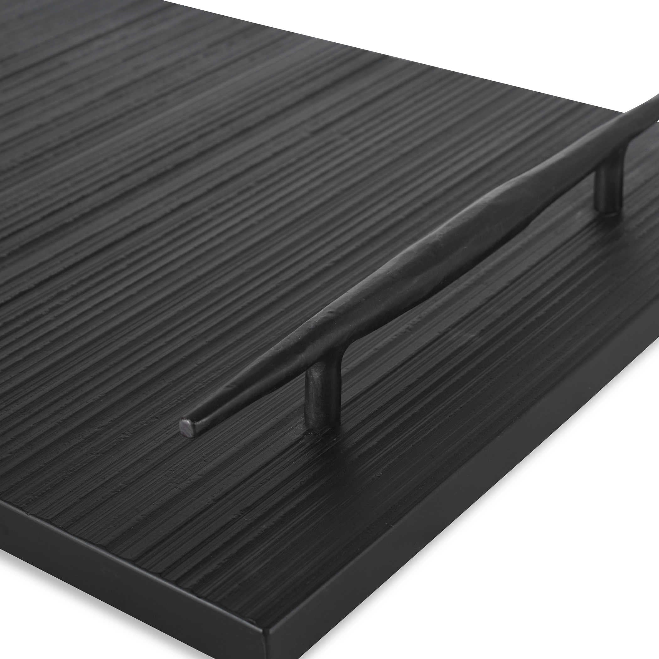 Get a Grip Tray - Black Marble by Uttermost