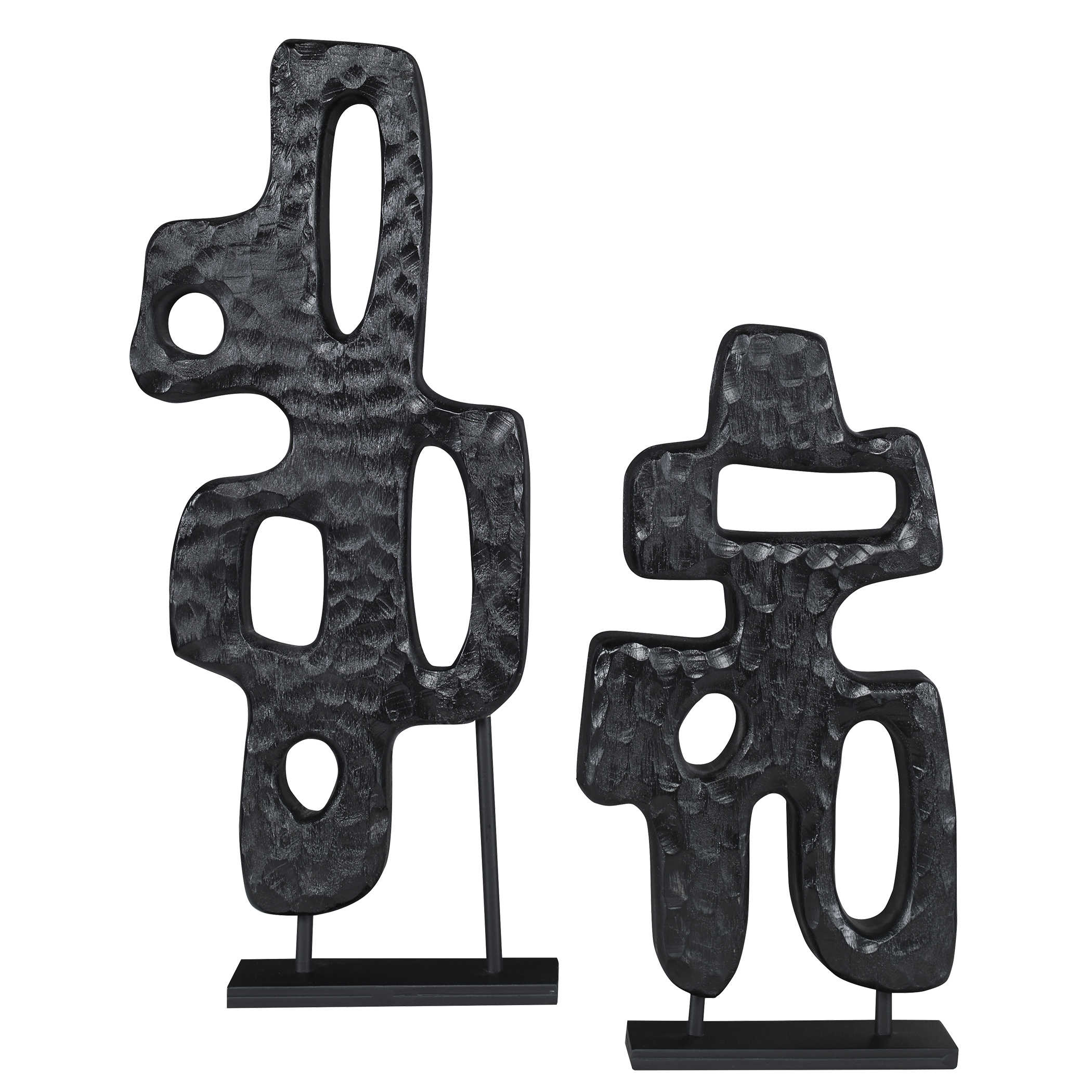 Chiseled Silhouette Sculpture - Small by Uttermost