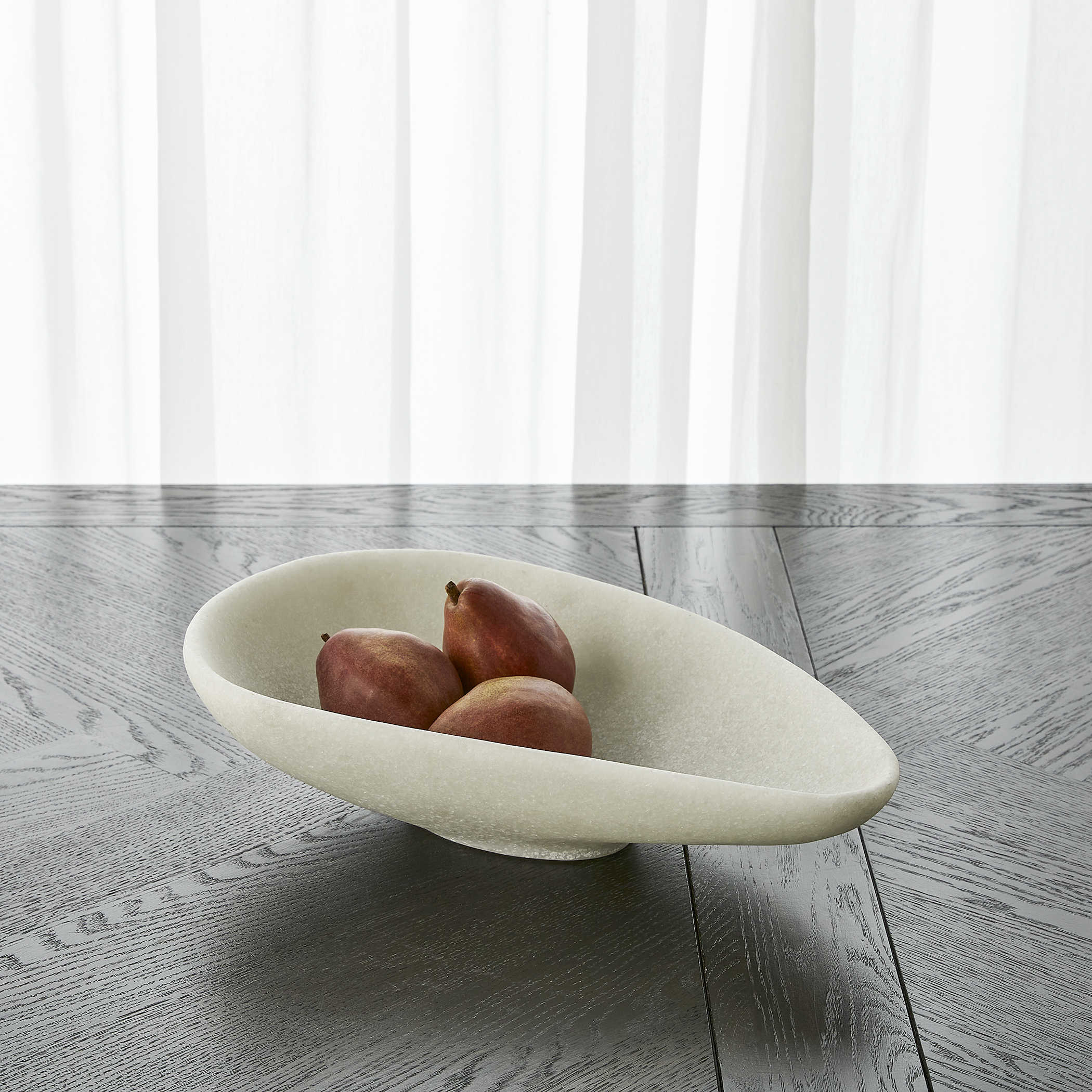 Scoop Bowl - White by Uttermost