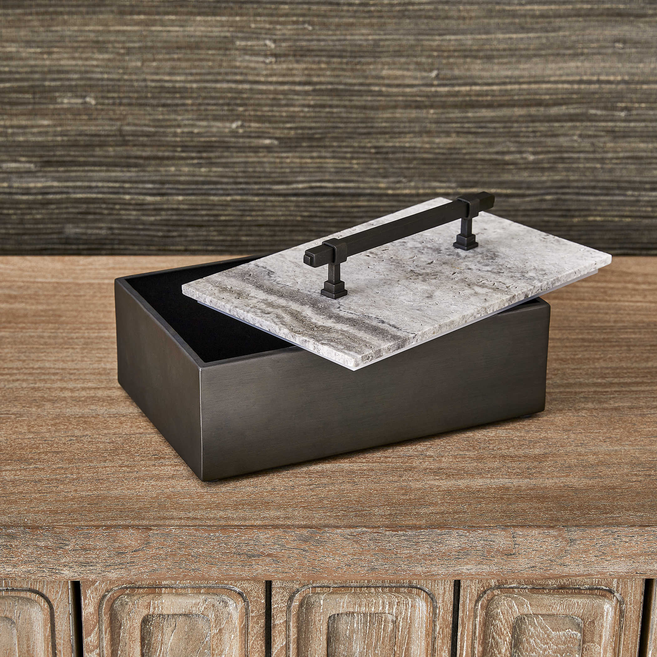 Travertine Coffer by Uttermost
