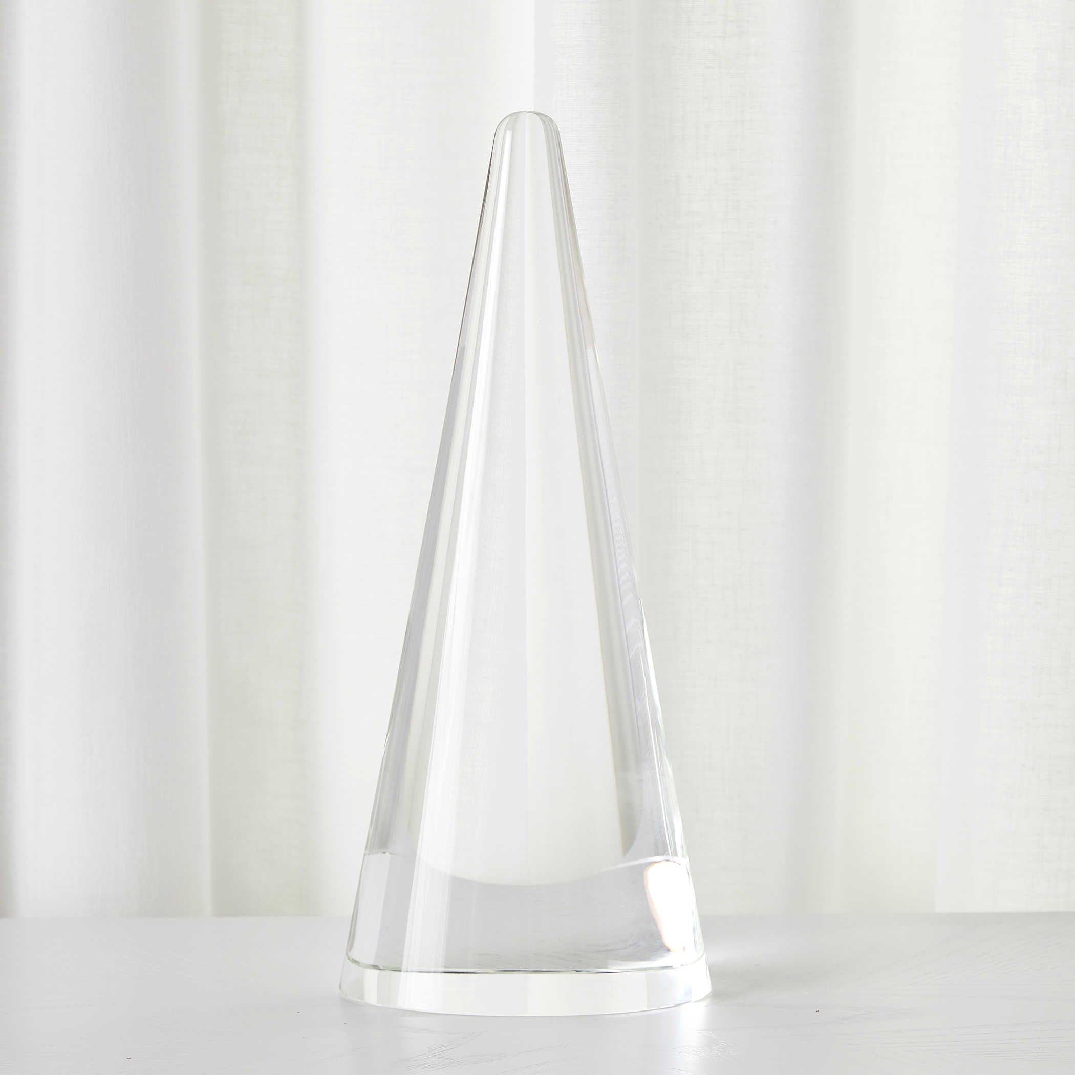 Apex Sculpture - Crystal Tall by Uttermost