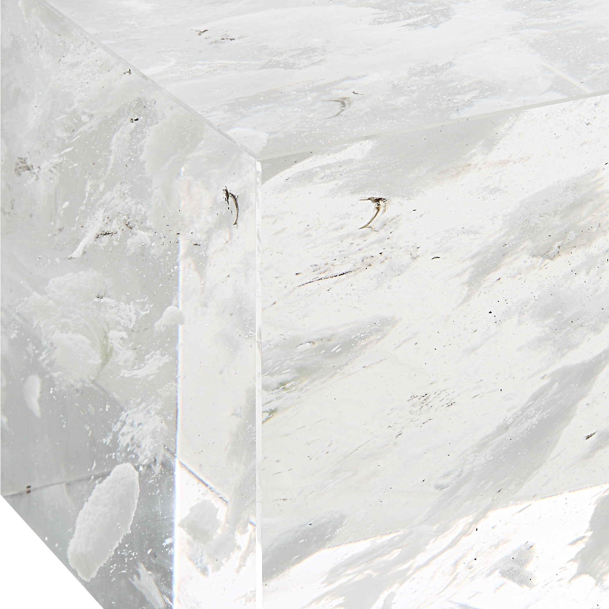 Cube Sculptures in Manmade Quartz - Set of 2 by Uttermost